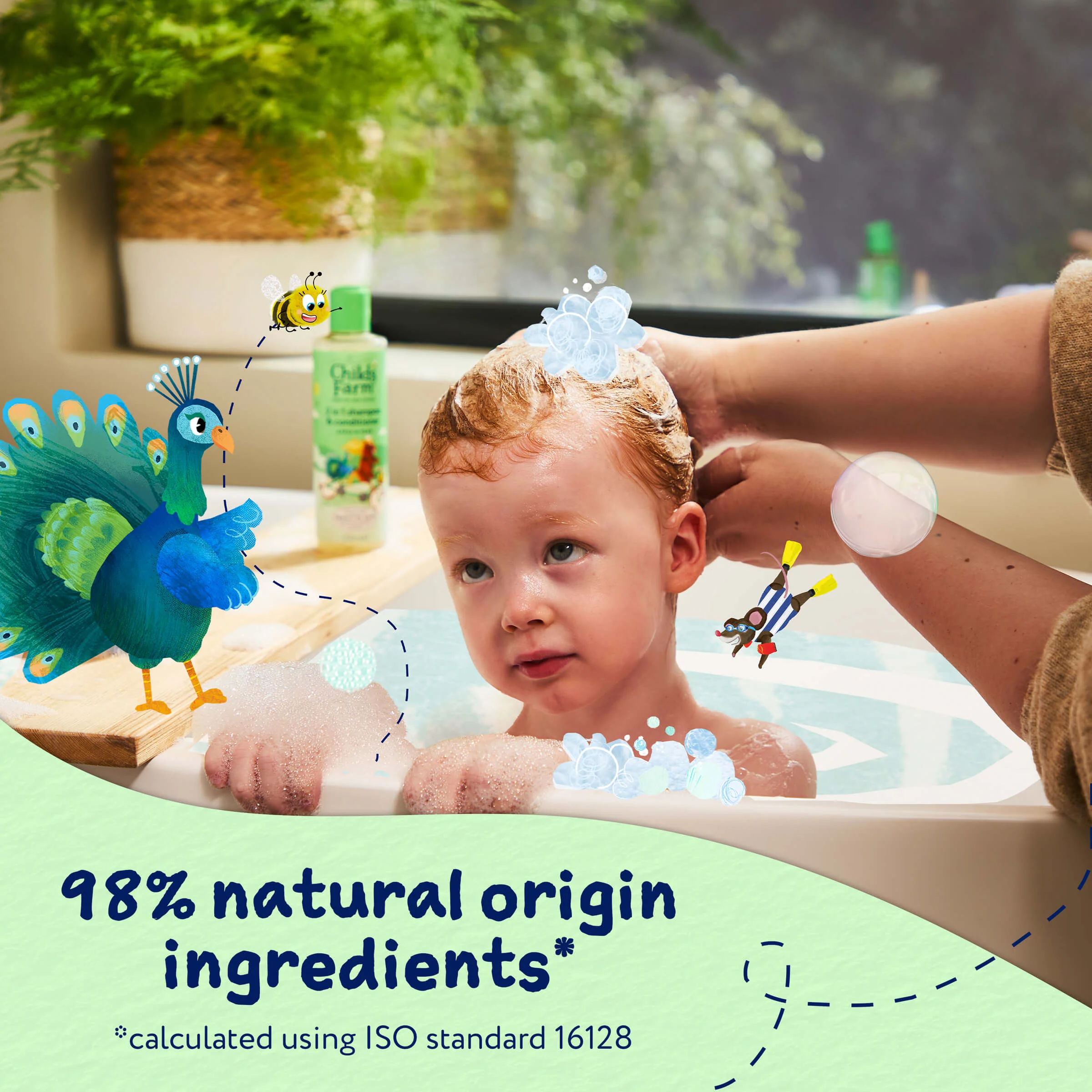 Childs Farm 2 in 1 Hair Shampoo and Conditioner - Image 5