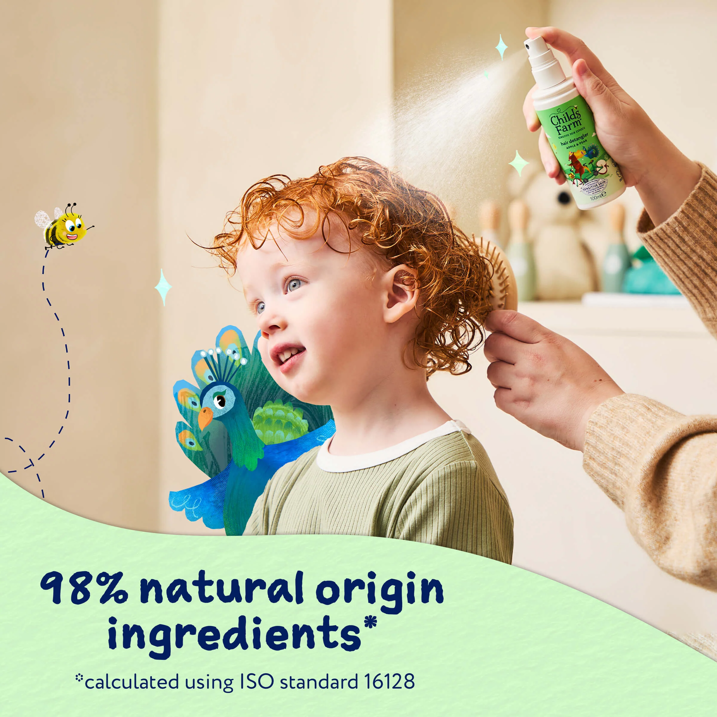 Childs Farm 3 in 1 Hair Detangler Spray - Image 5