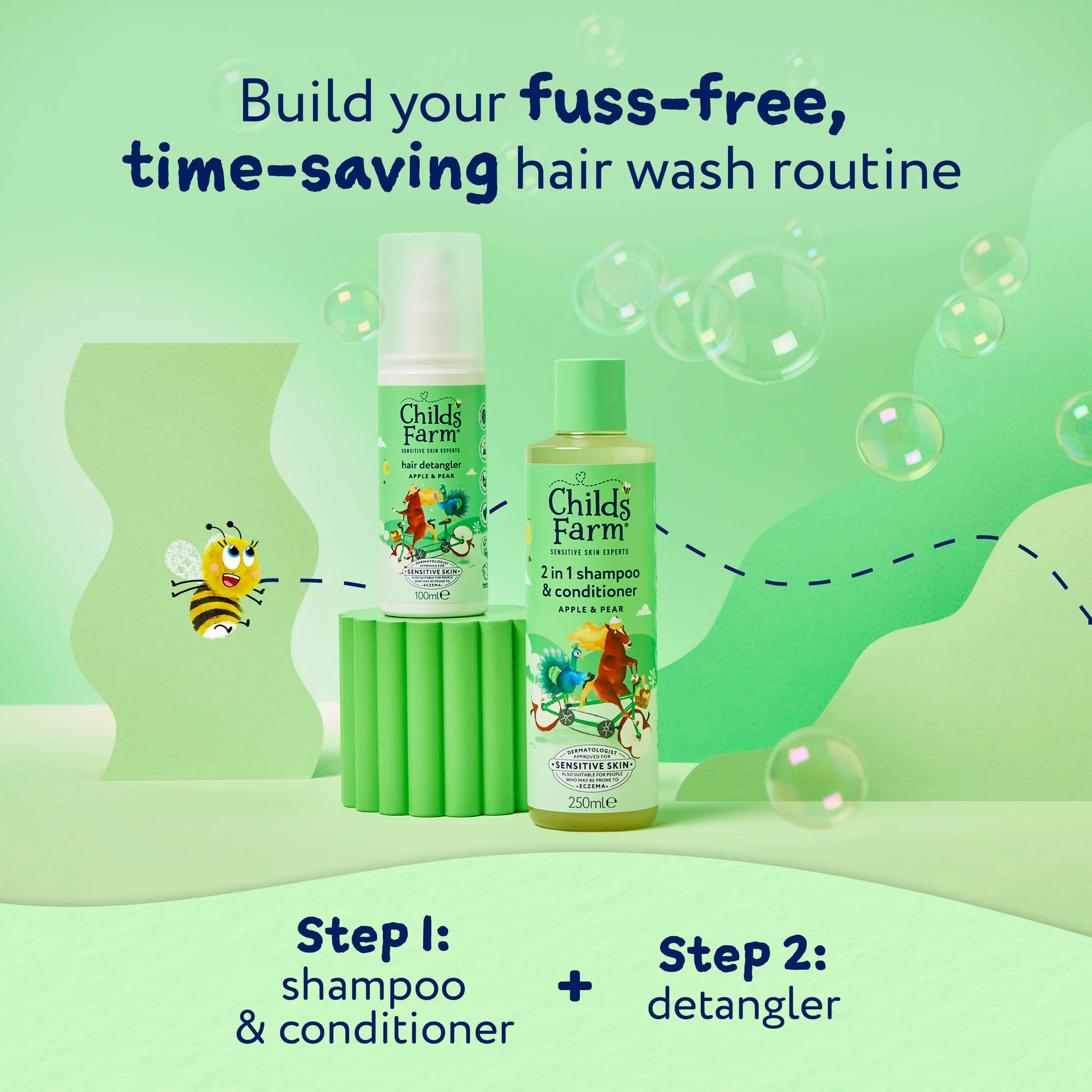 Childs Farm 3 in 1 Hair Detangler Spray - Image 6