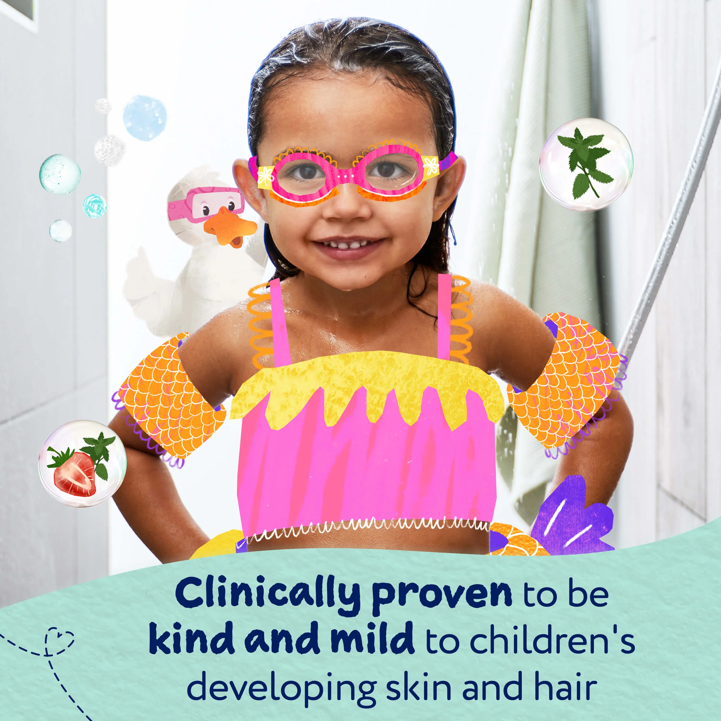 Childs Farm 3 in 1 Swim Strawberry & Mint - Image 3