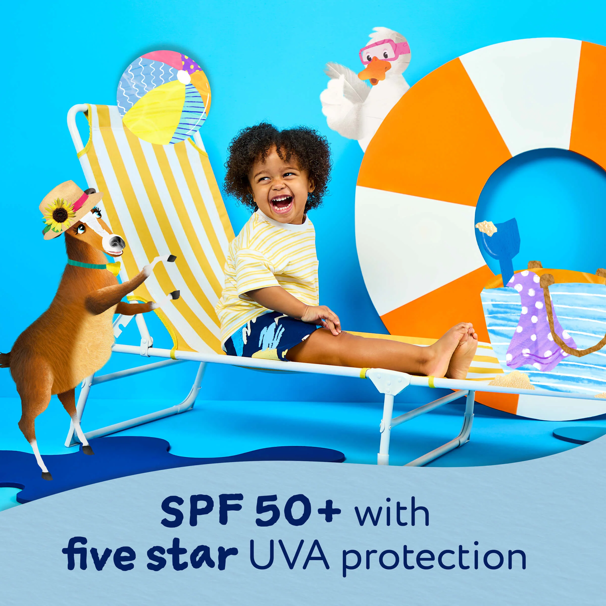 Childs Farm SPF50+ Sun Cream Fragrance-Free 100ml - Image 3