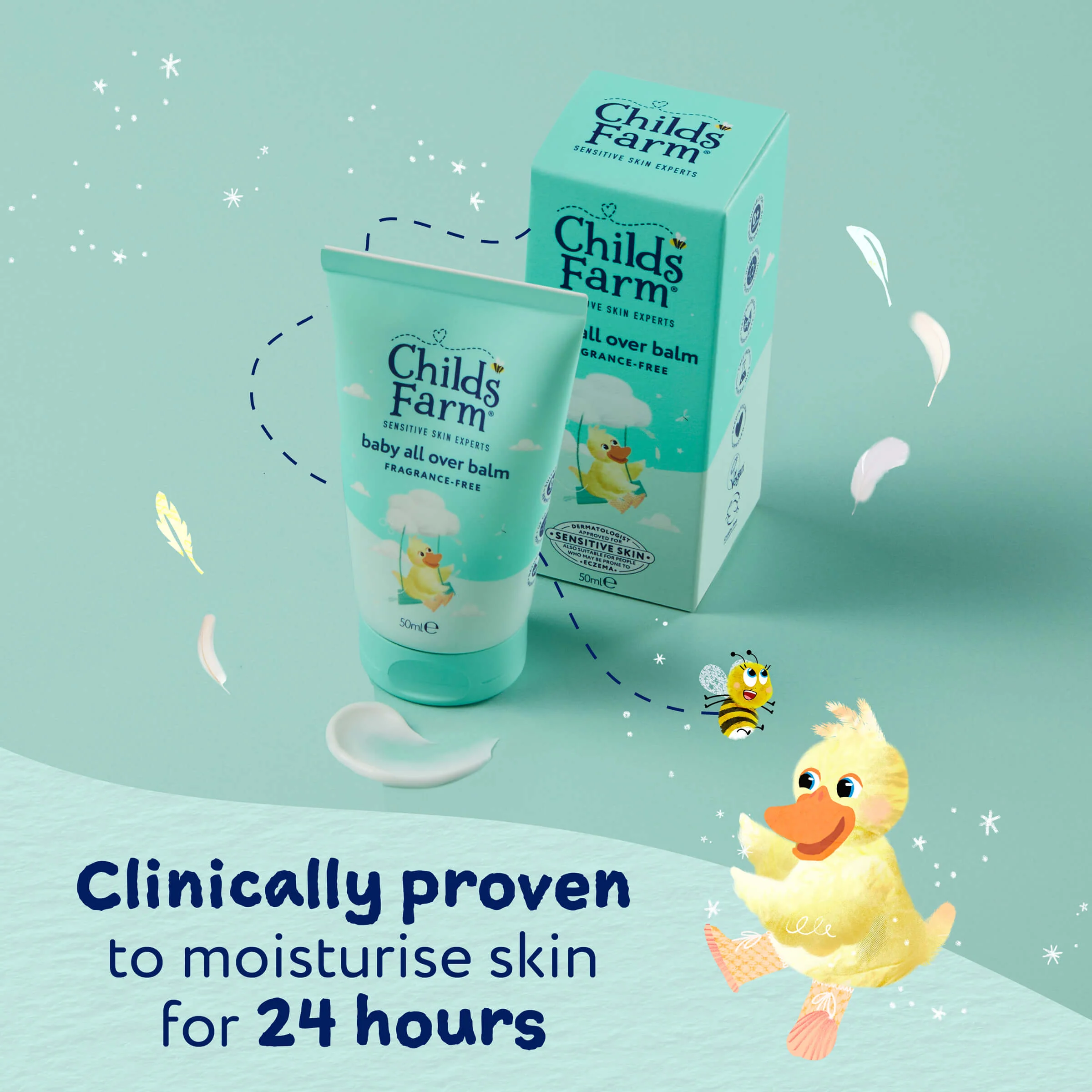 Childs Farm Baby All Over Balm Fragrance-Free - Image 5