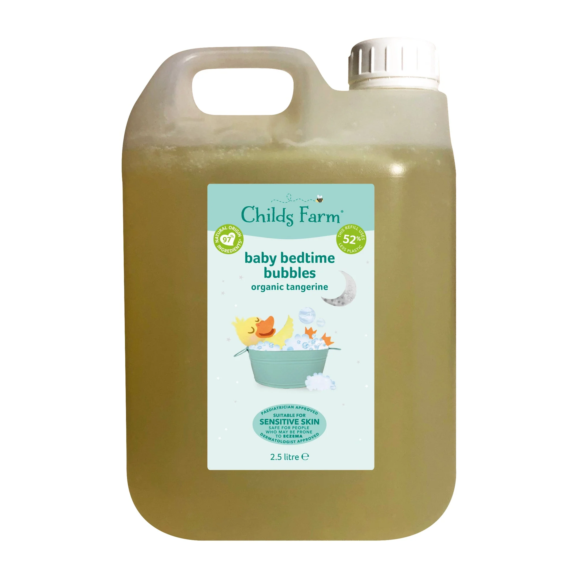 Childs Farm baby bedtime bubbles organic tangerine - Image 8
