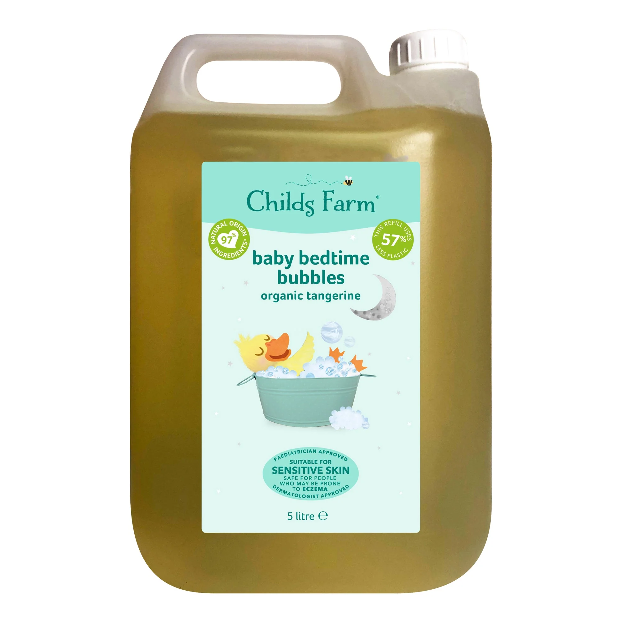 Childs Farm baby bedtime bubbles organic tangerine - Image 9