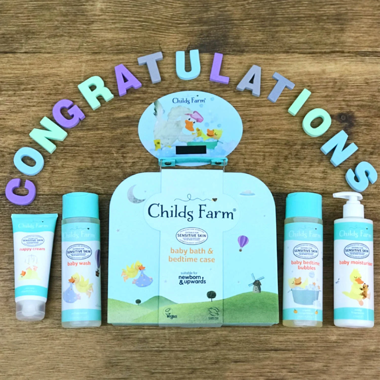 Childs Farm baby bedtime suitcase gift set - Image 4