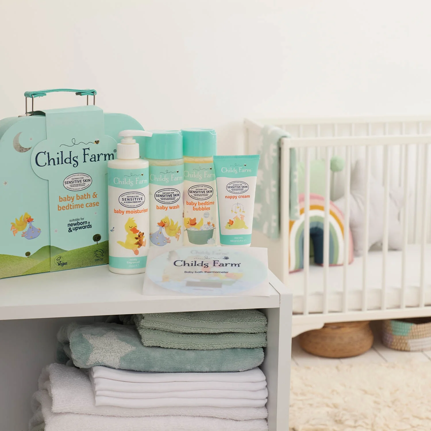 Childs Farm baby bedtime suitcase gift set - Image 5