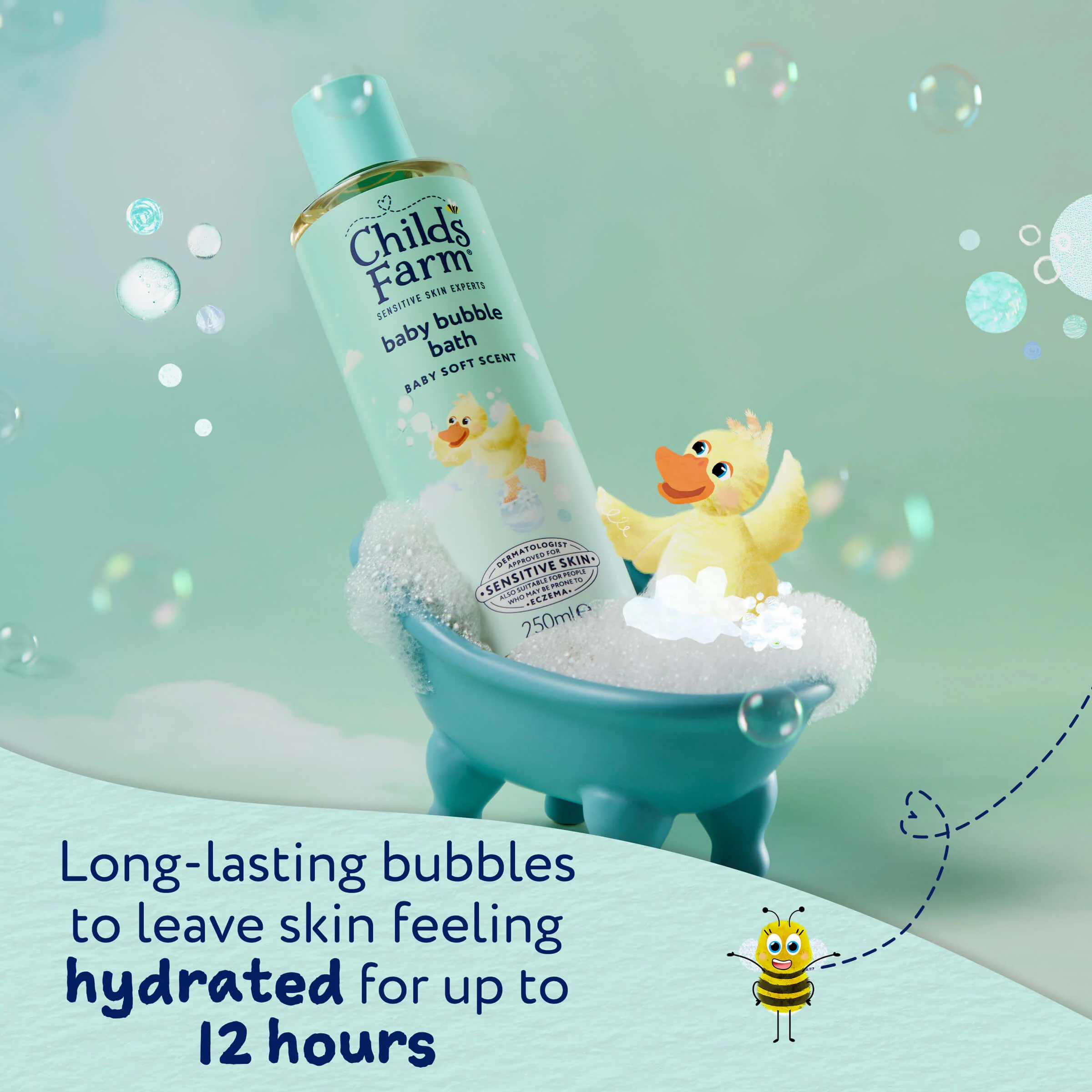 Childs Farm Baby Bubble Bath Baby Soft Scent - Image 5