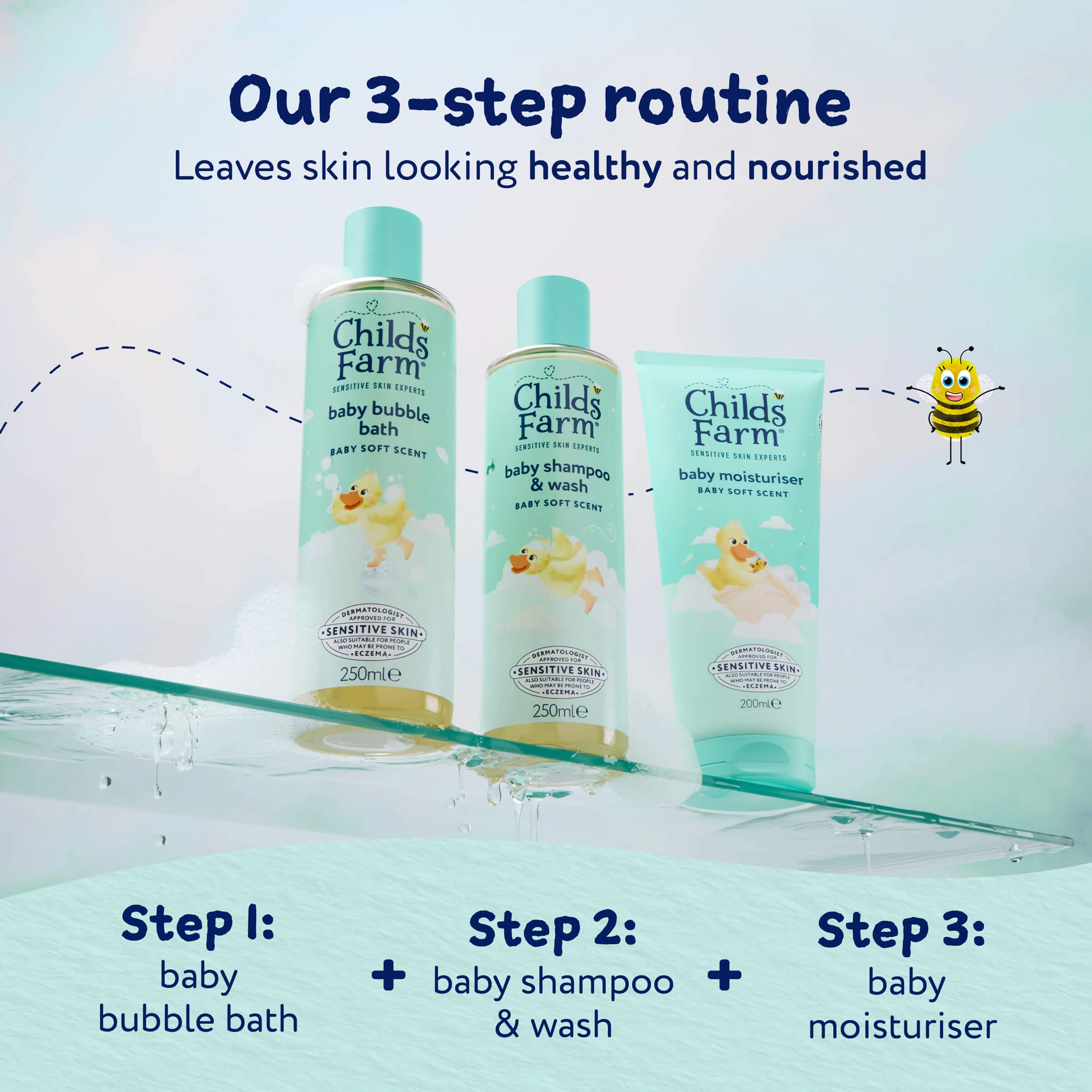 Childs Farm Baby Bubble Bath Baby Soft Scent - Image 6