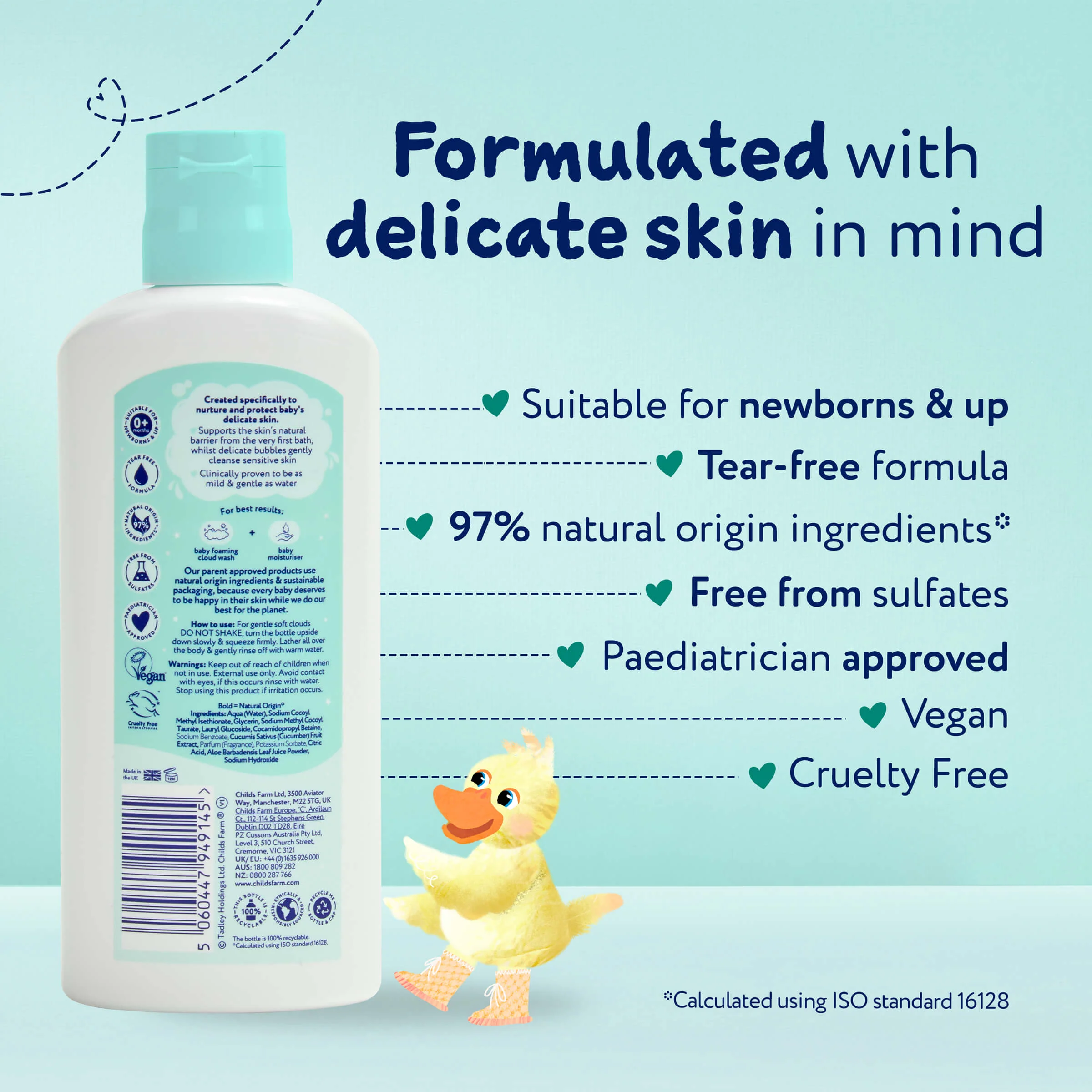 Childs Farm Baby Foaming Cloud Wash Baby Soft Scent - Image 7