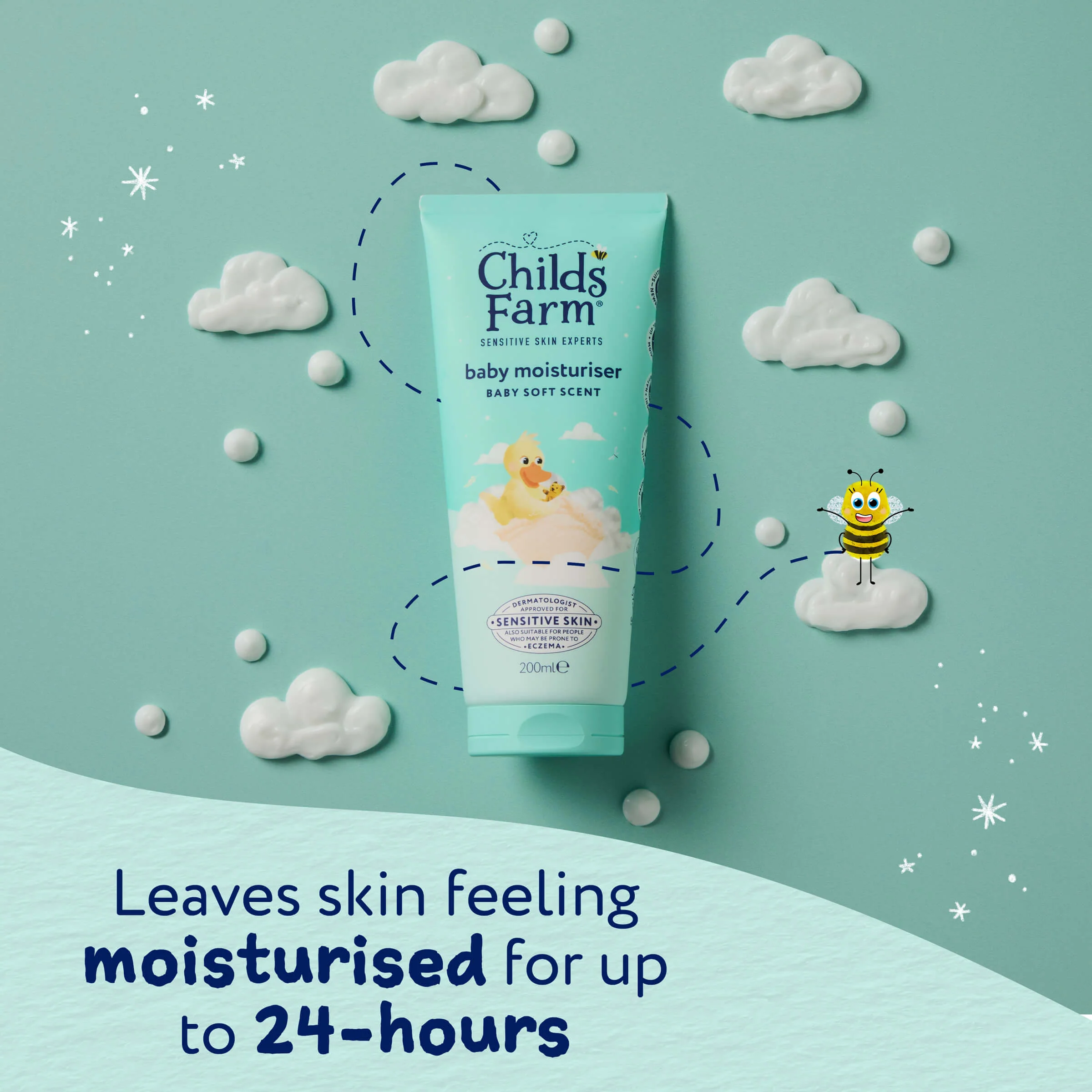 Childs Farm Baby Moisturiser Baby Soft Scent 200ml - Image 5