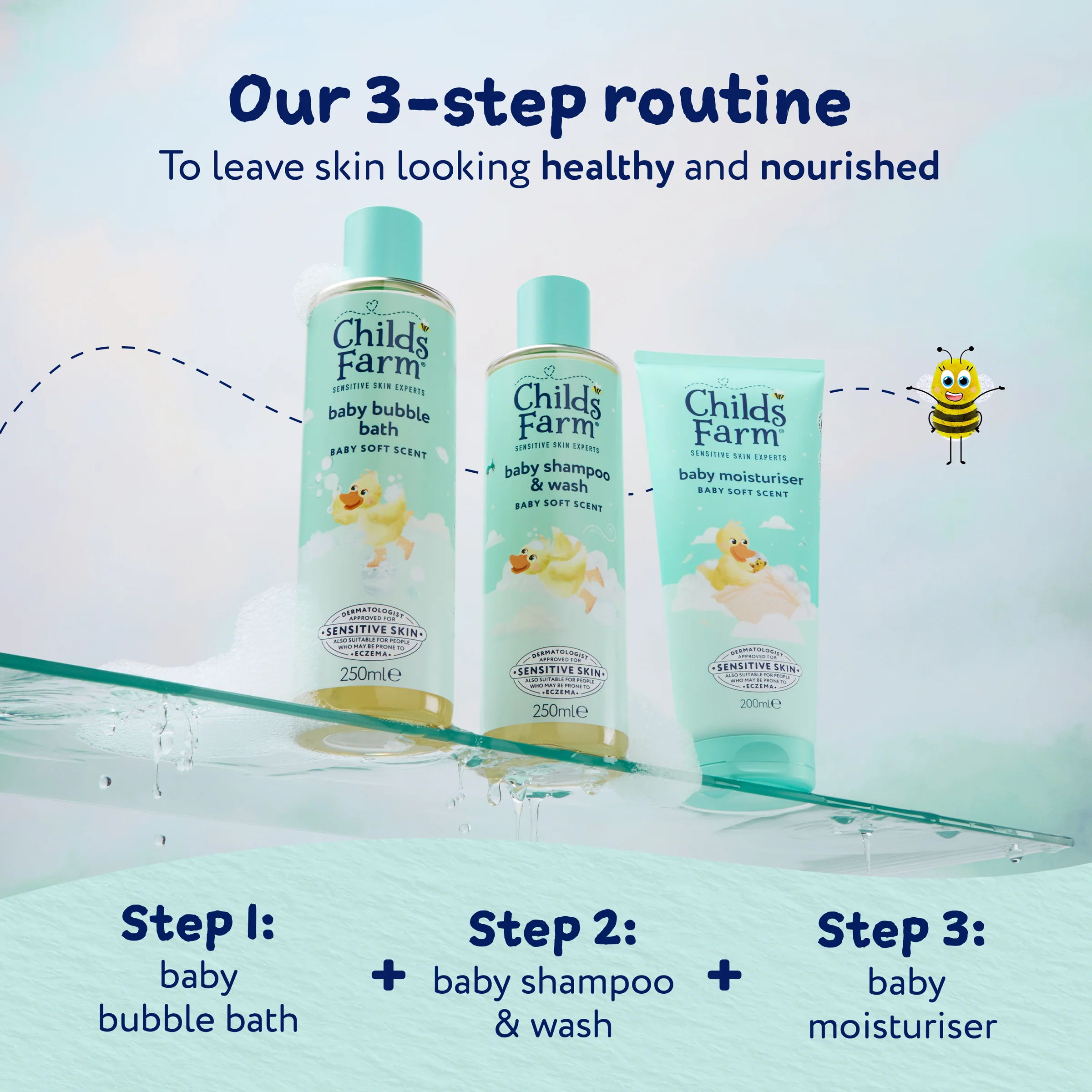 Childs Farm Baby Moisturiser baby soft scent 500ml - Image 6