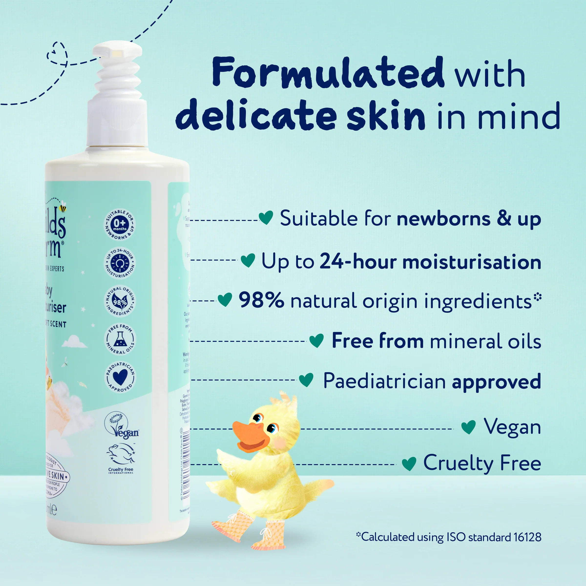 Childs Farm Baby Moisturiser baby soft scent 500ml - Image 7