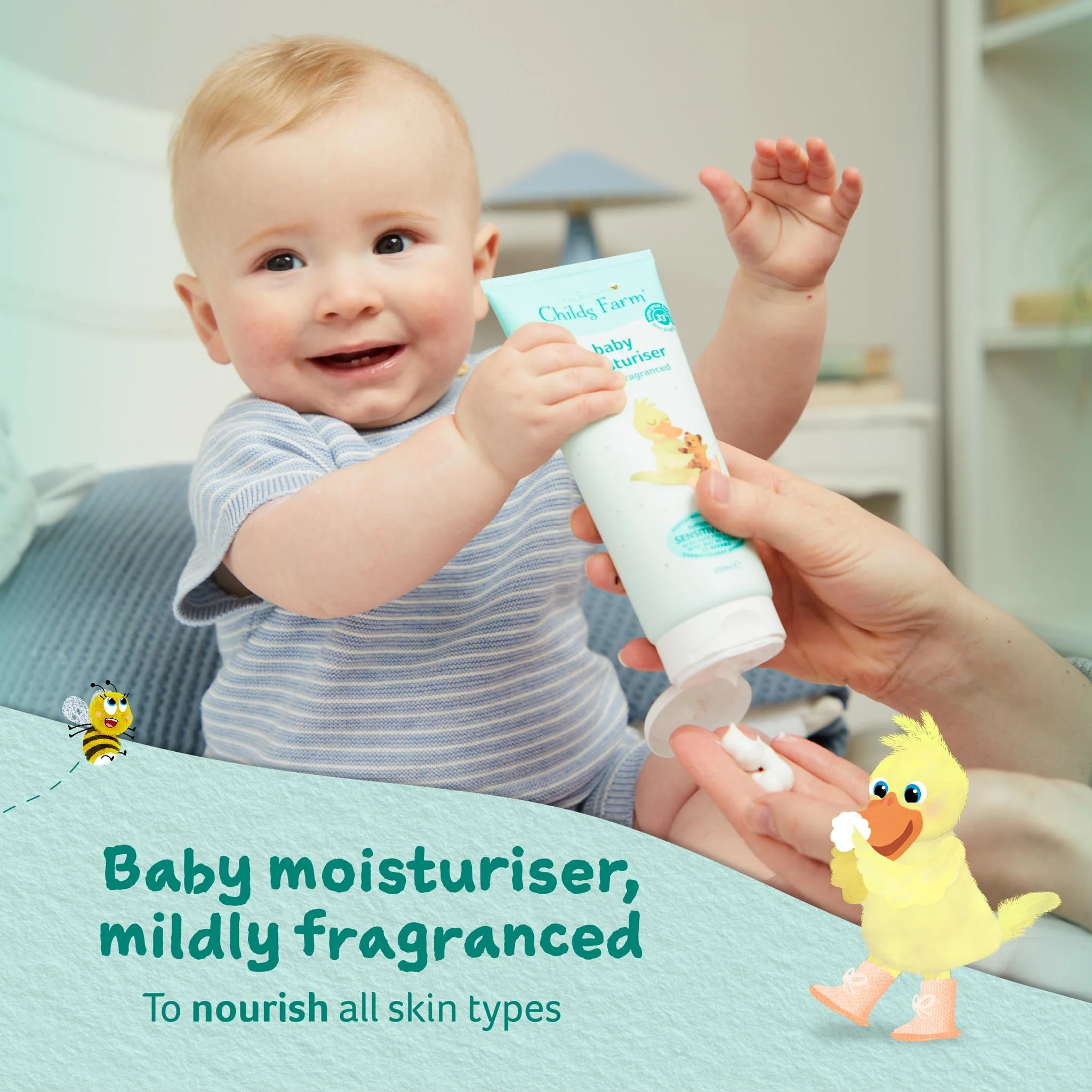 Childs Farm baby moisturiser mildly fragranced - Image 10