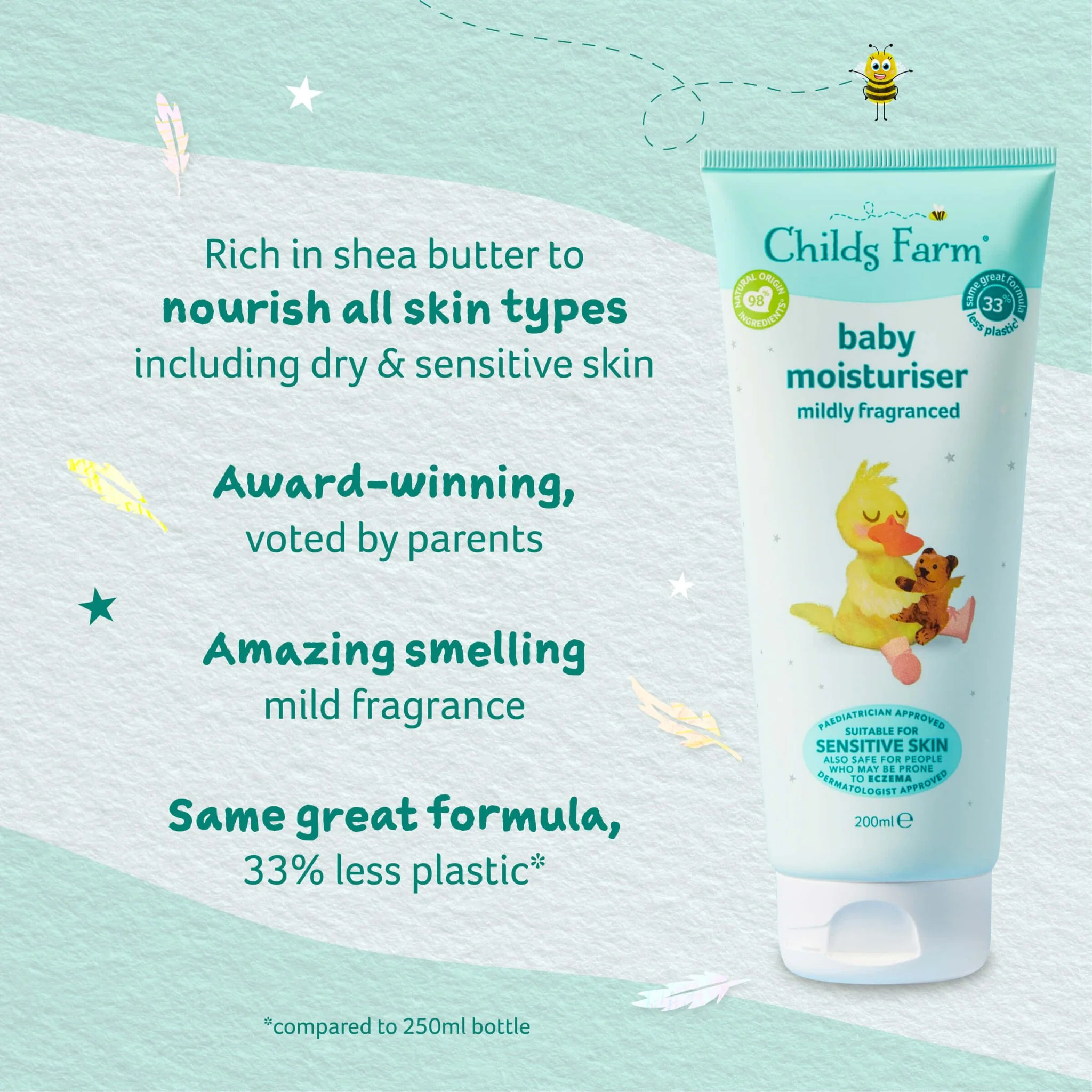 Childs Farm baby moisturiser mildly fragranced - Image 5