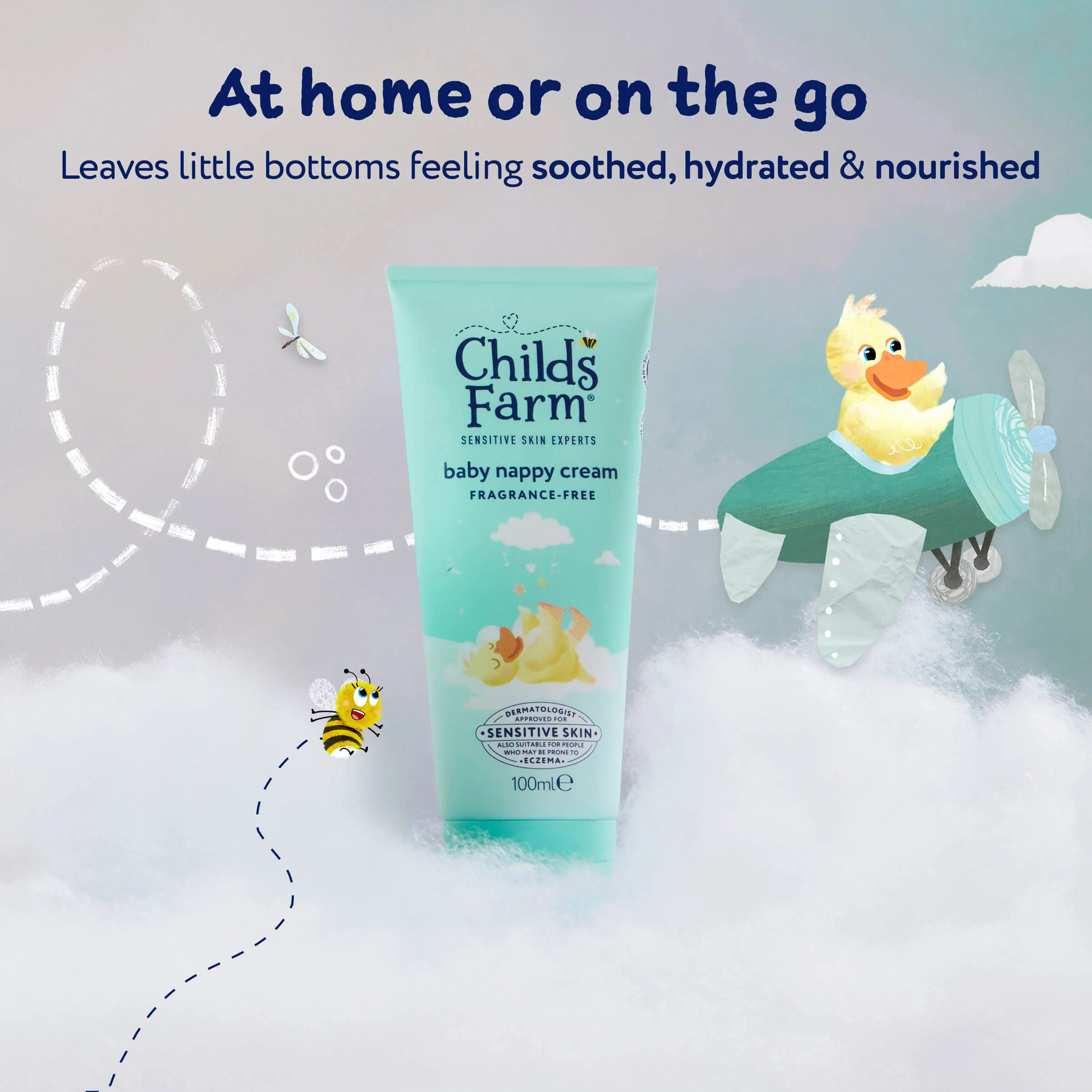 Childs Farm Baby nappy cream fragrance-free - Image 6