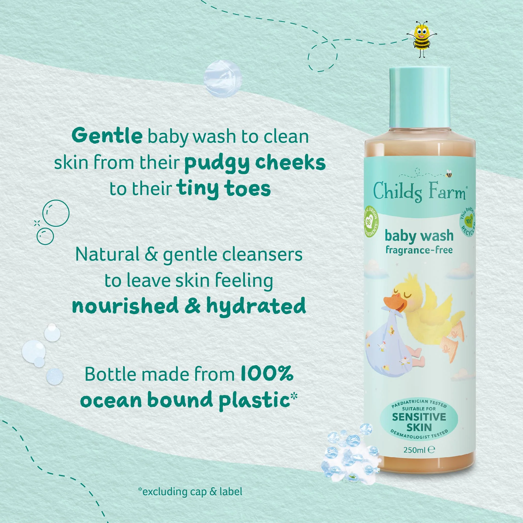 Childs Farm baby wash fragrance-free - Image 10