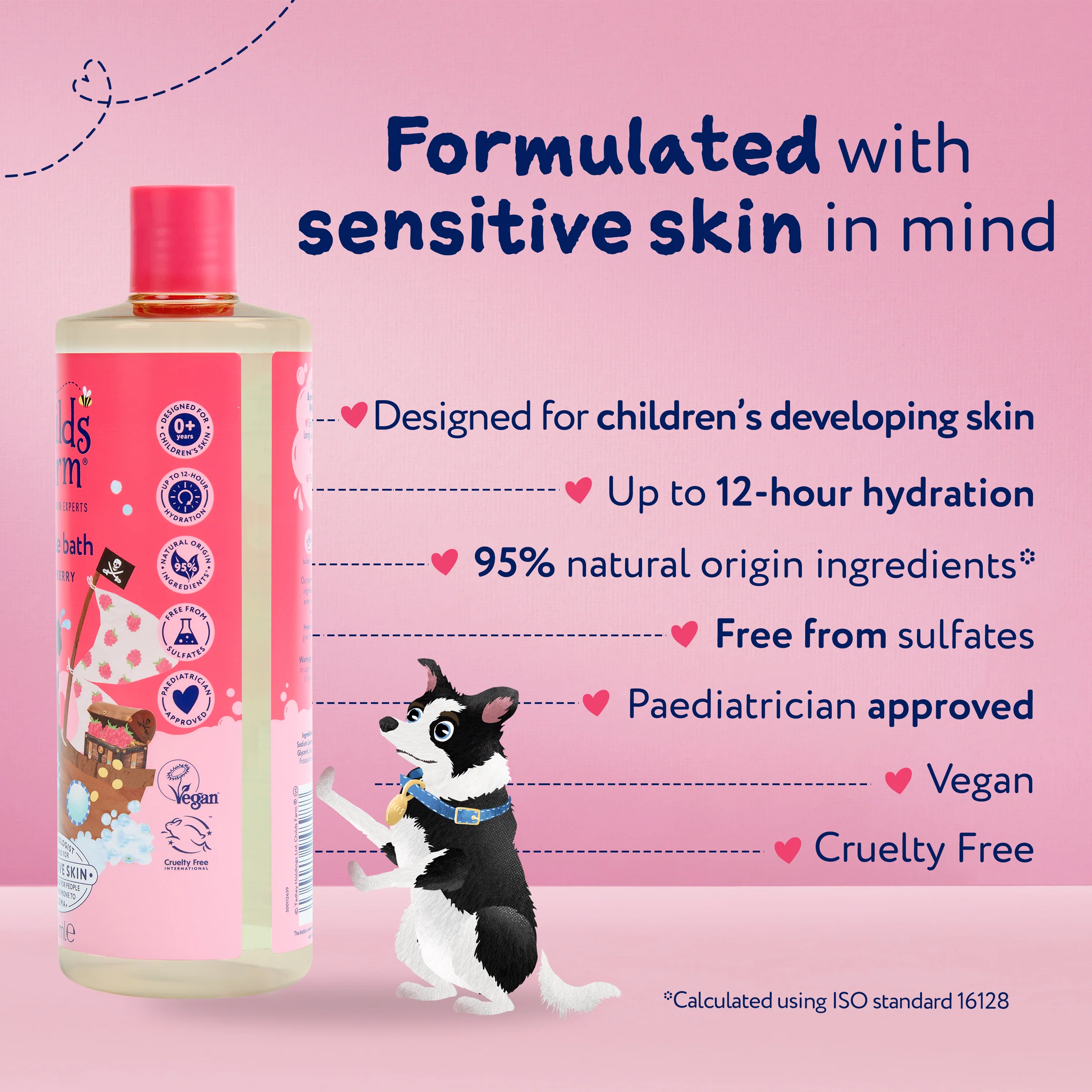 Childs Farm Bubble Bath Raspberry 500ml - Image 7