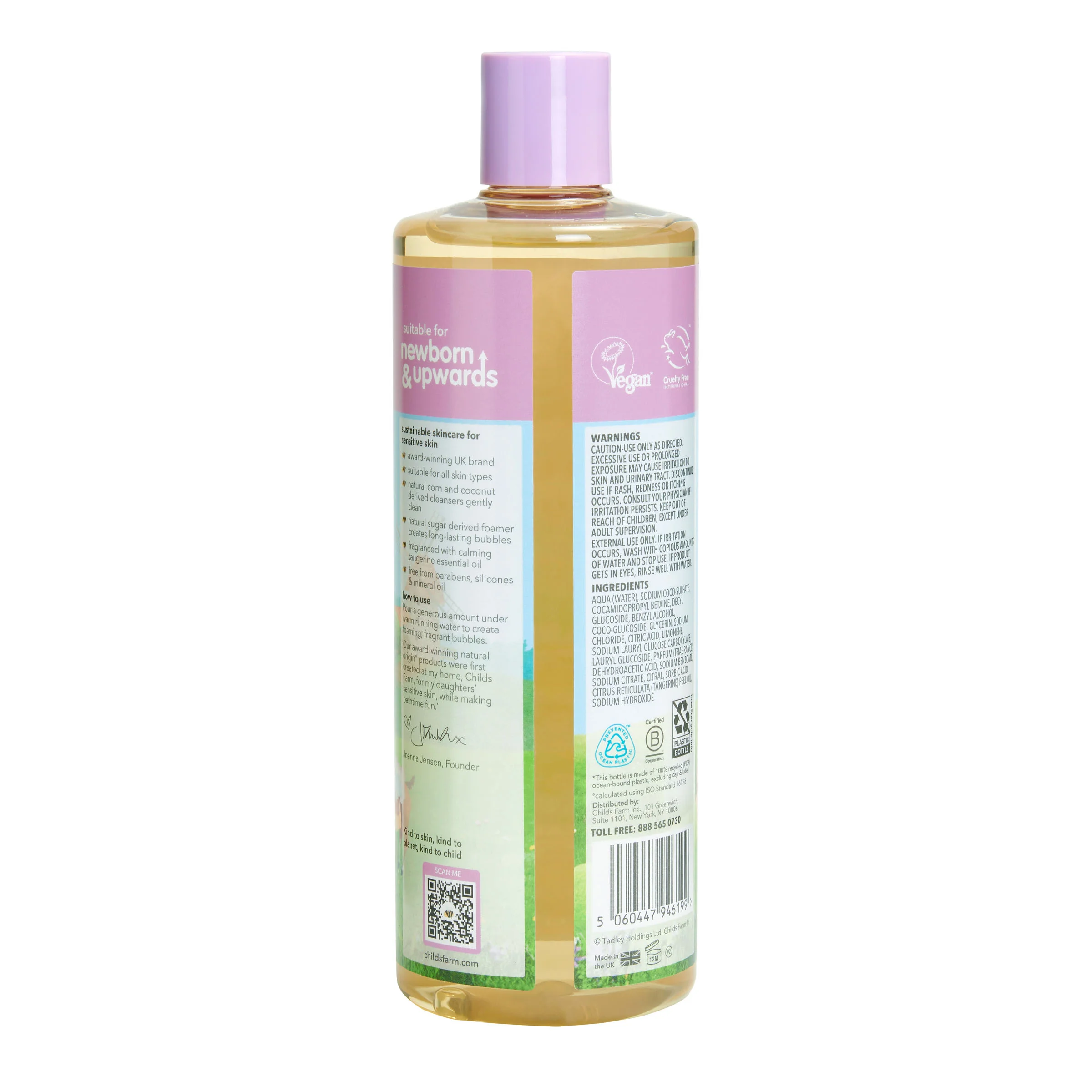 Childs Farm bubble bath tangerine - Image 2