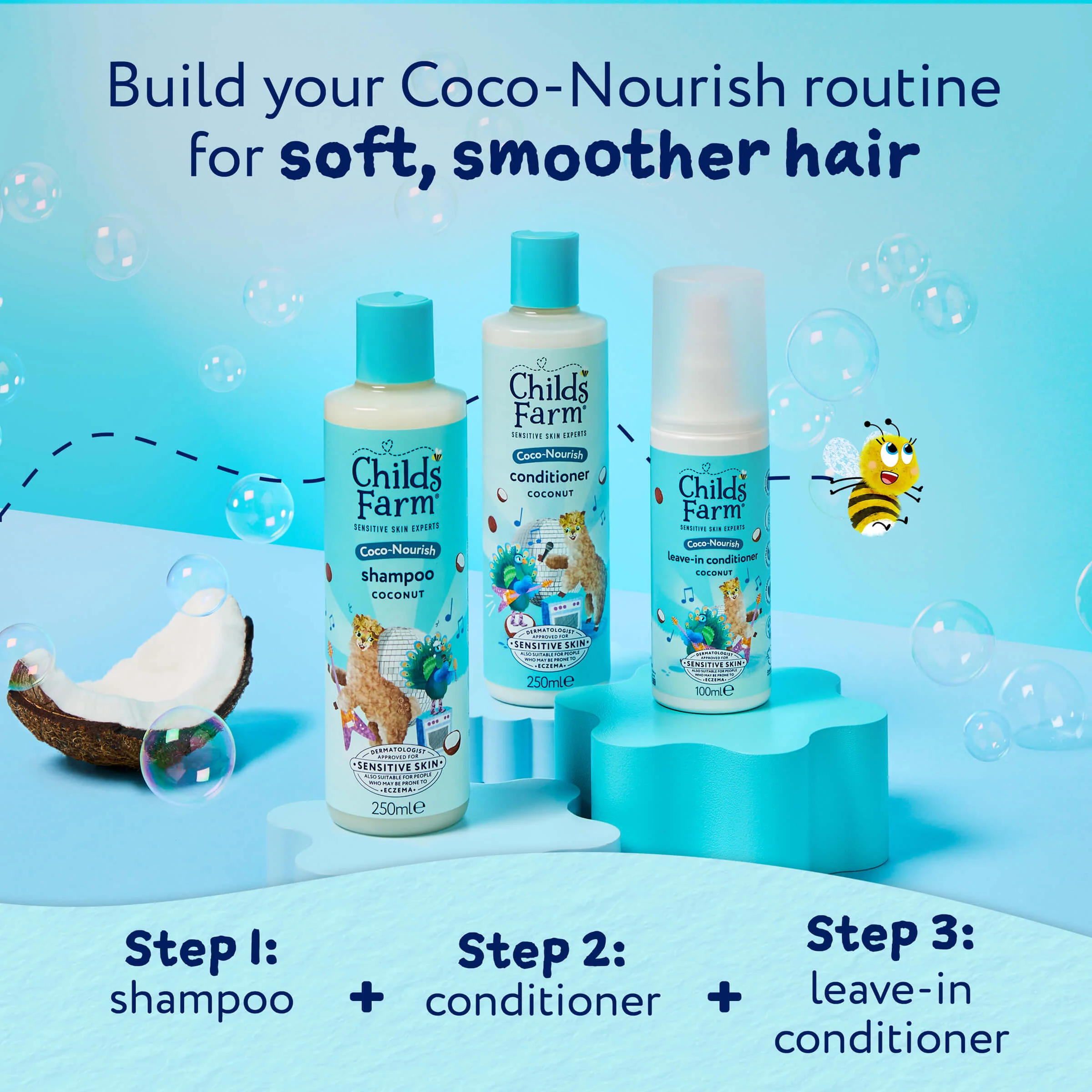 Childs Farm Coco-Nourish Conditioner - Image 6