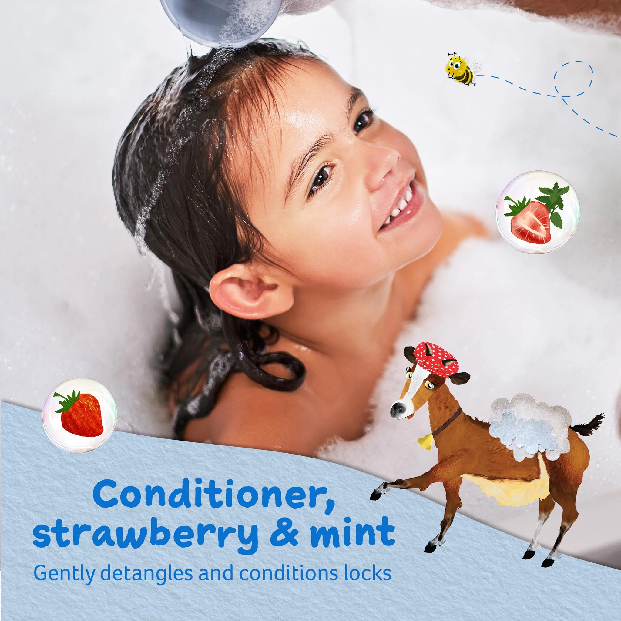 Childs Farm conditioner strawberry & organic mint - Image 9