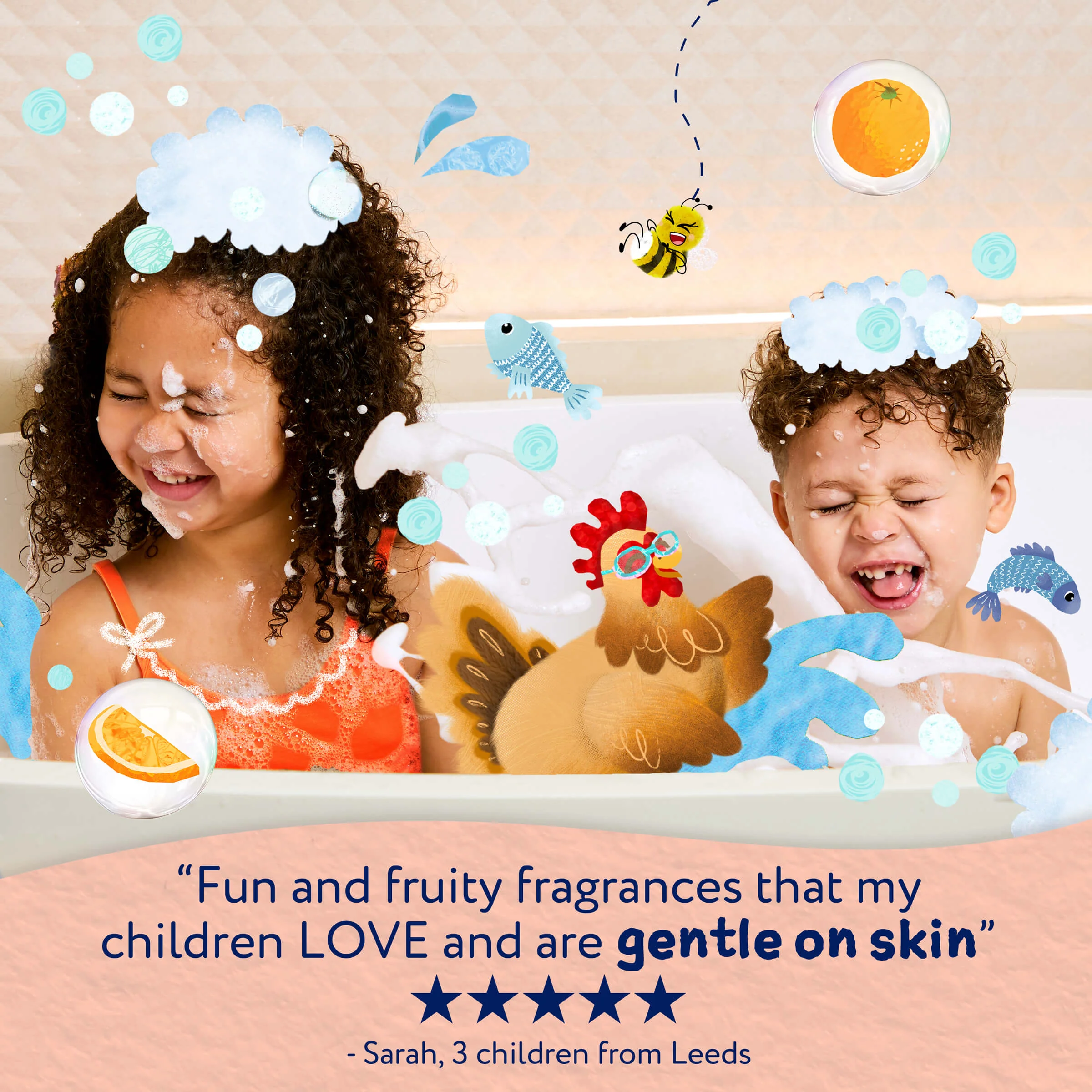 Childs Farm Hair & Body Wash Sweet Orange 250ml - Image 3
