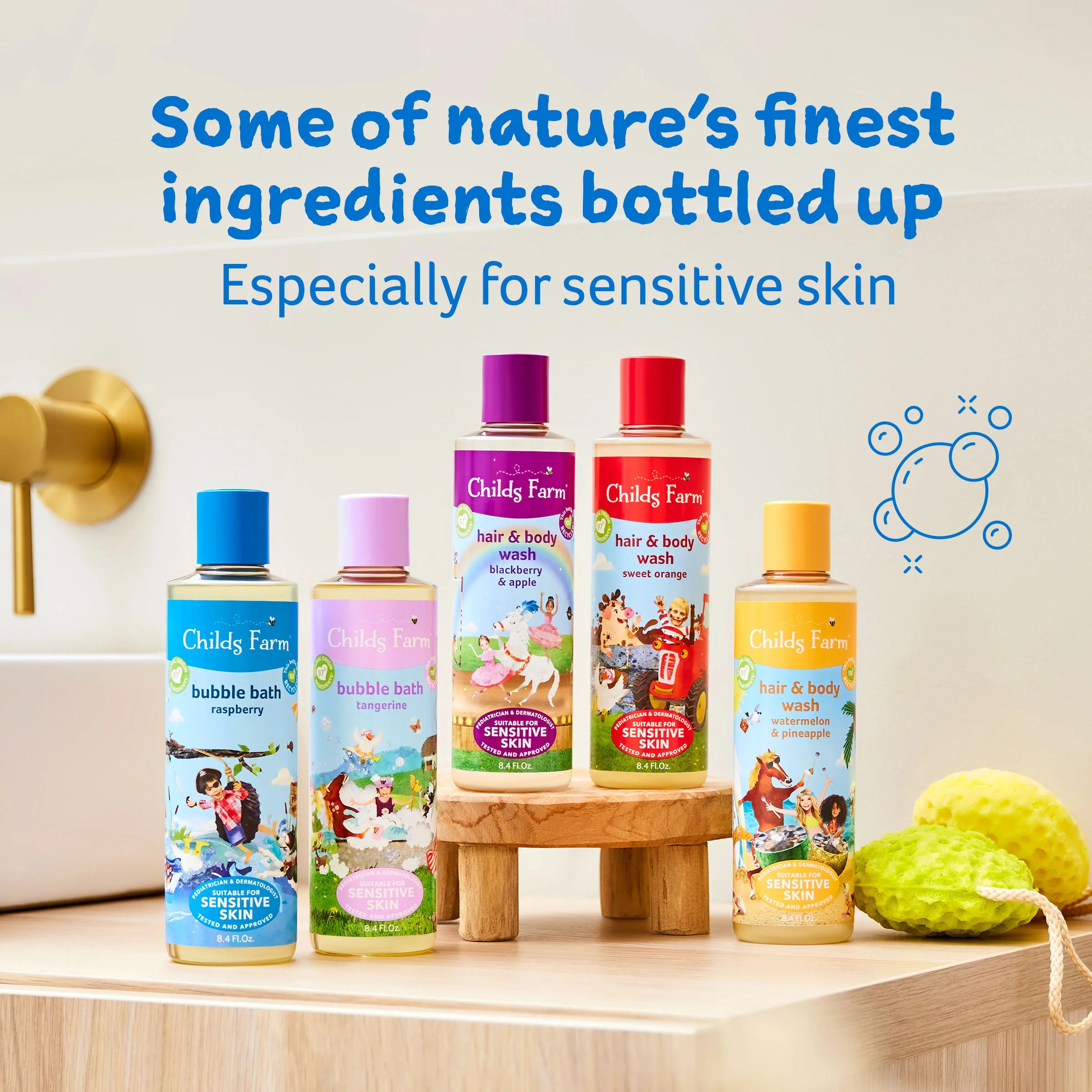 Childs Farm hair & body wash blackberry & apple - Image 8