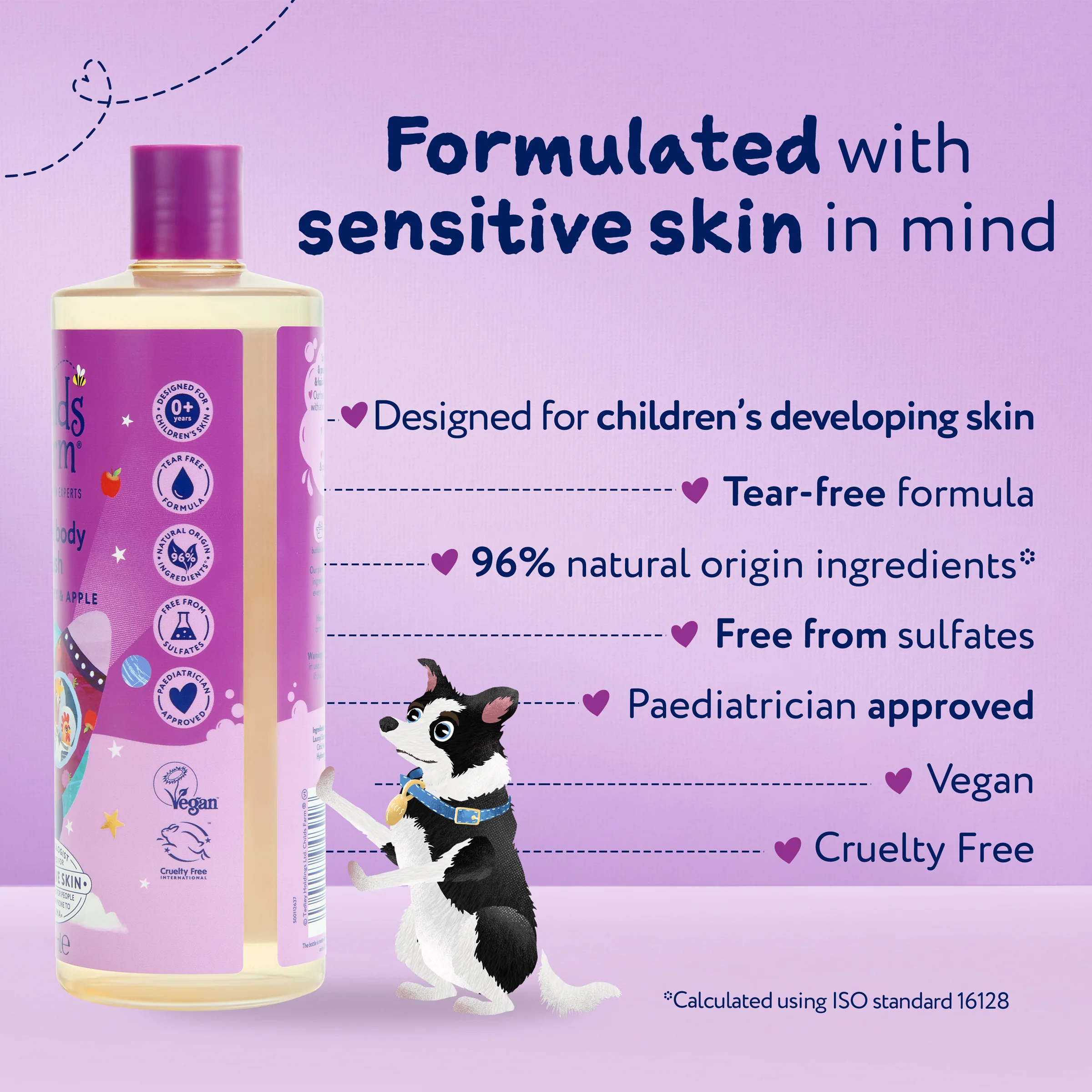 Childs Farm Hair & Body Wash Blackberry & Apple 500ml - Image 7