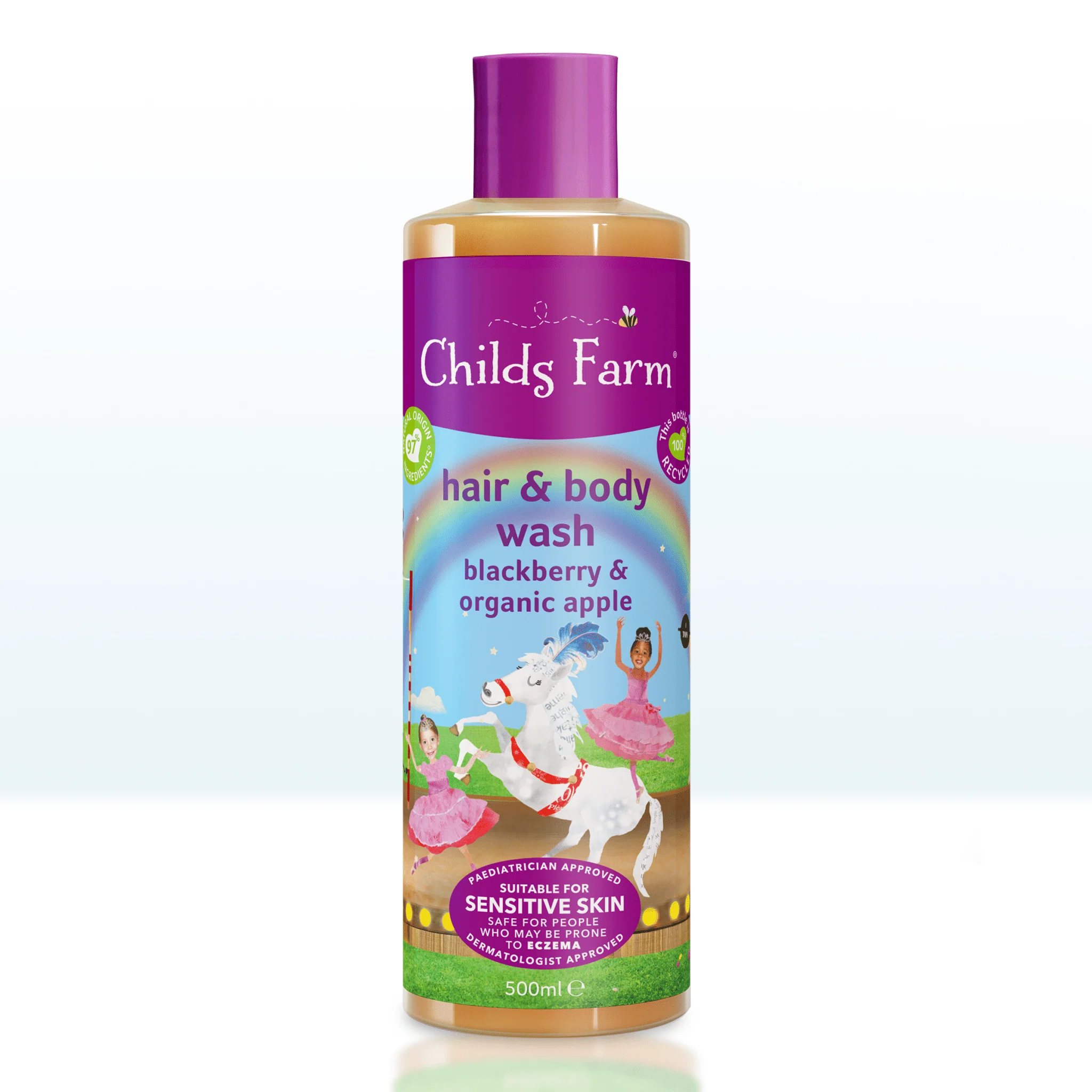 Childs Farm hair & body wash blackberry & organic apple - Image 7