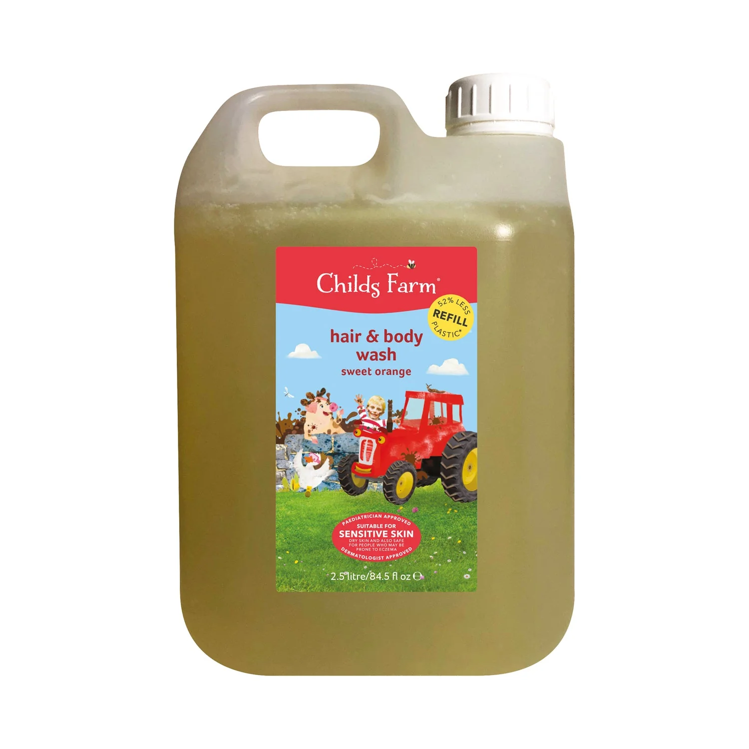 Childs Farm hair & body wash organic sweet orange - Image 13