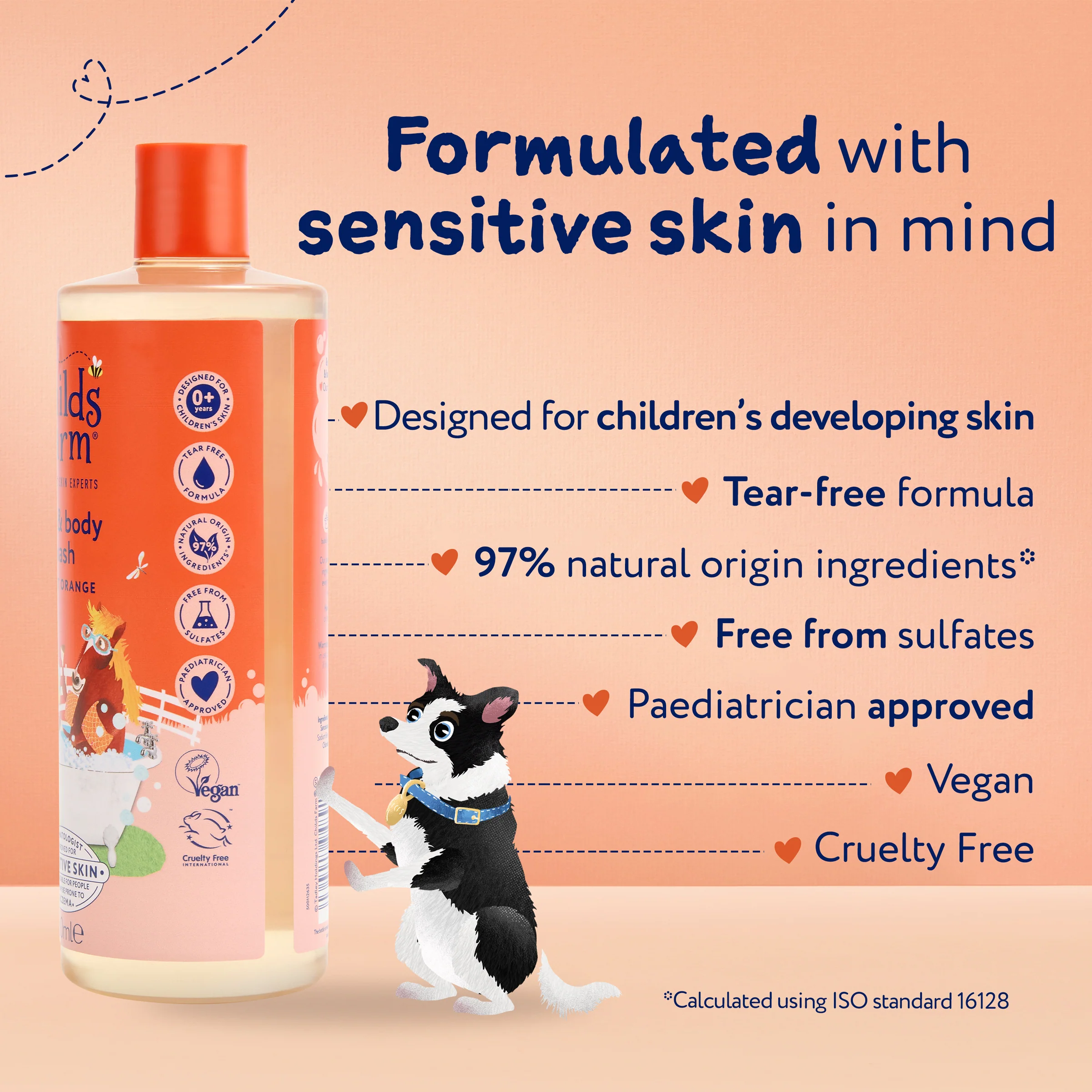 Childs Farm Hair & Body Wash Sweet Orange 500ml - Image 7