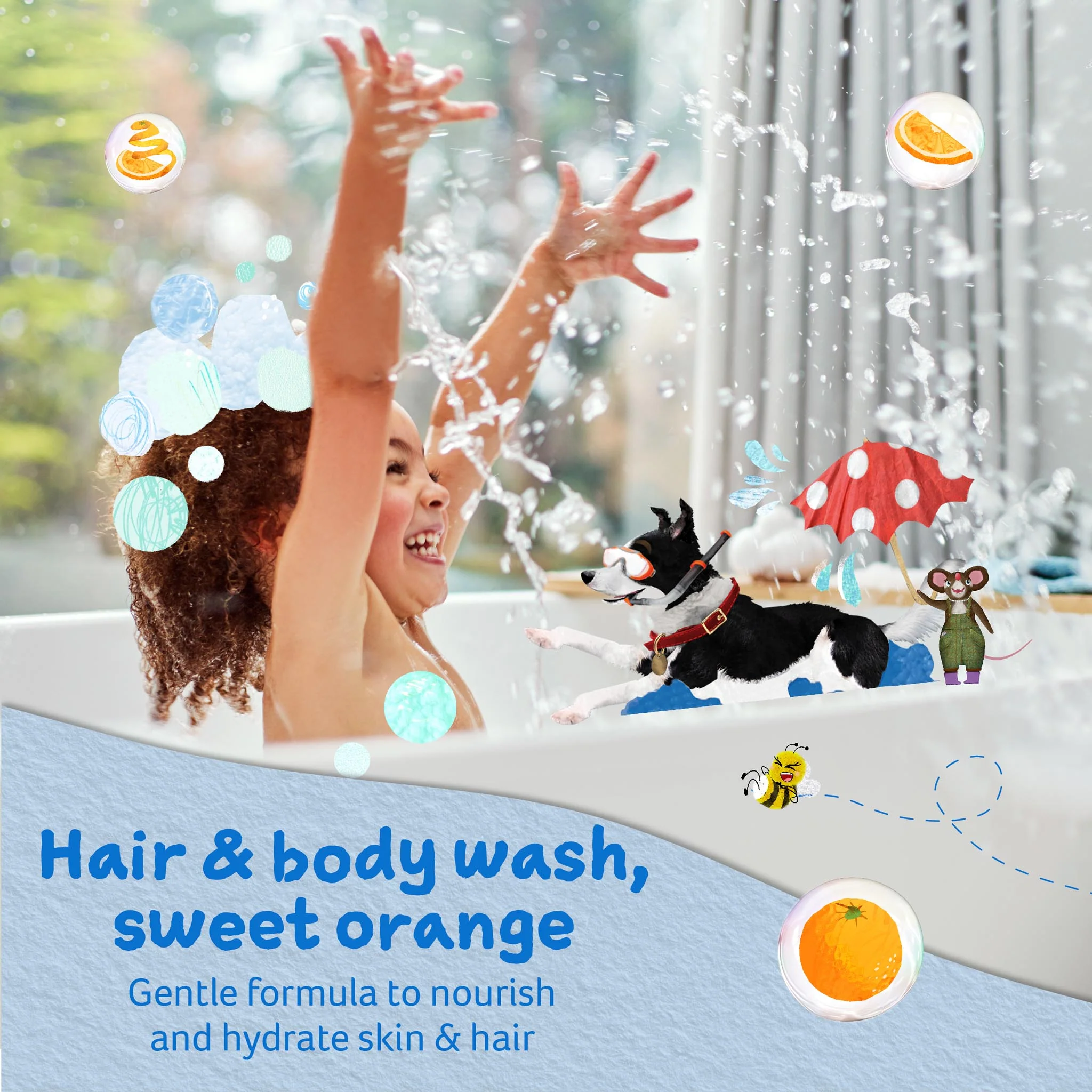 Childs Farm hair & body wash organic sweet orange - Image 9