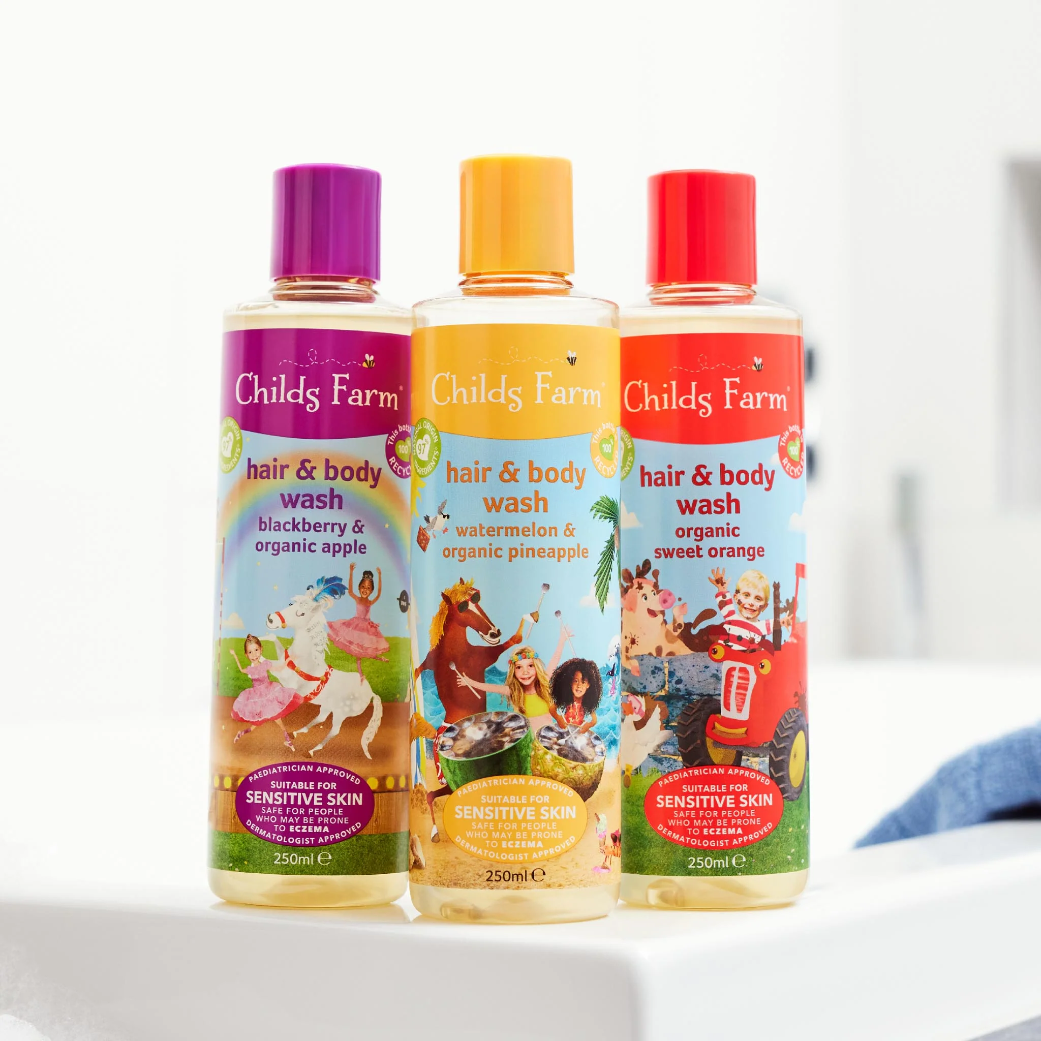 Childs Farm hair & body wash watermelon & organic pineapple - Image 11