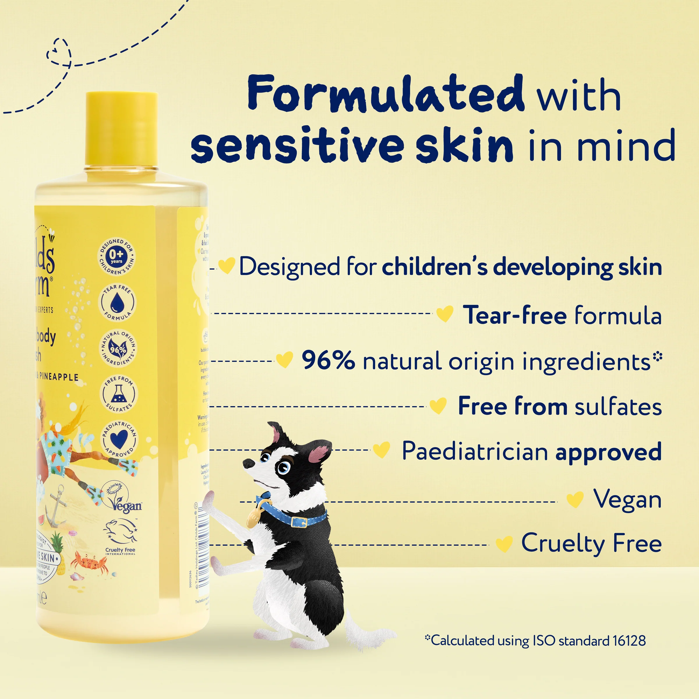 Childs Farm Hair & Body Wash Watermelon & Pineapple 500ml - Image 7