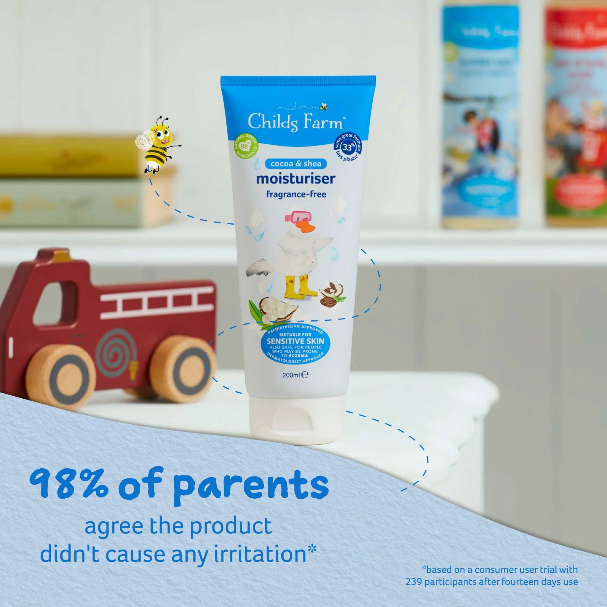 Childs Farm moisturiser fragrance-free - Image 4