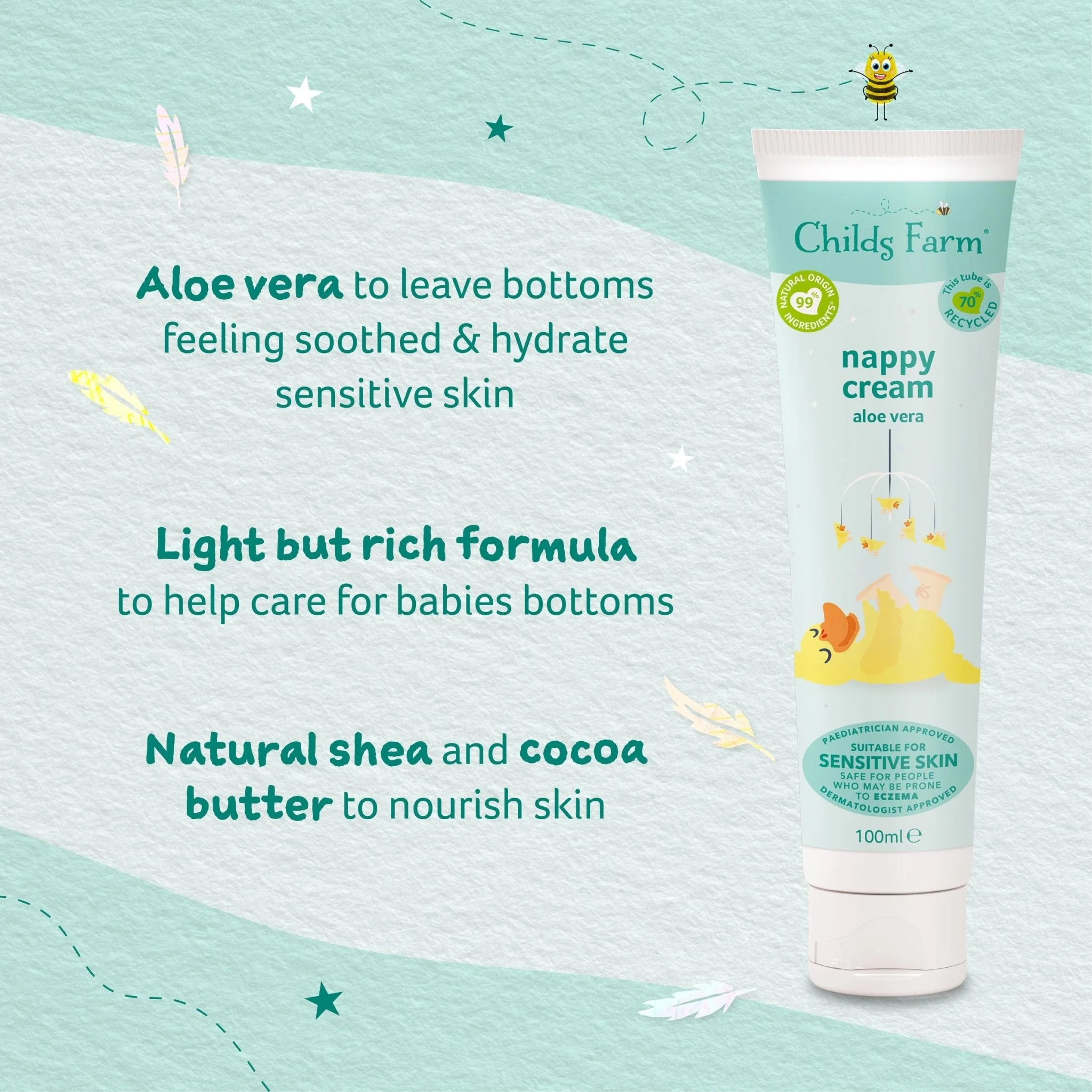 Childs Farm nappy cream fragrance-free - Image 4