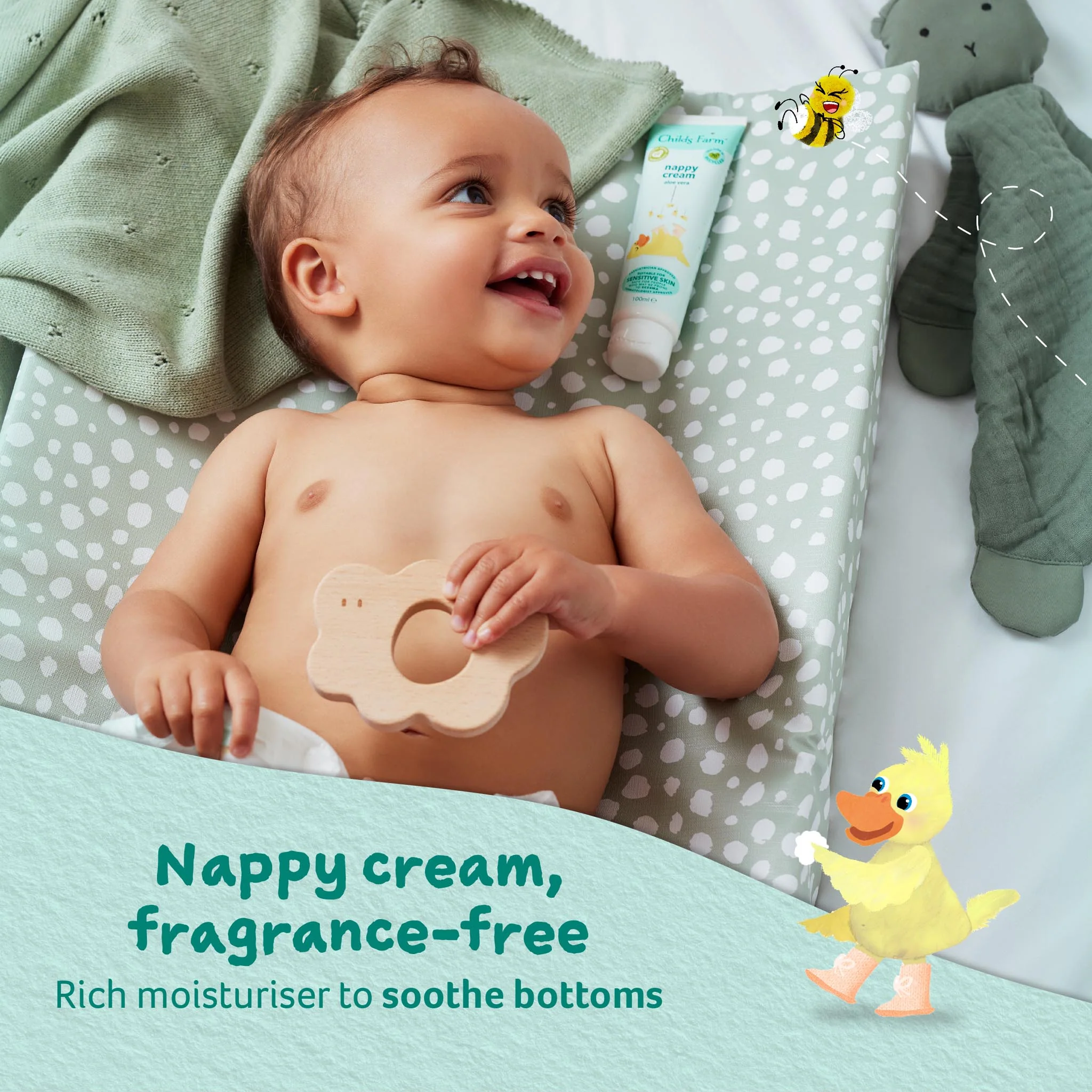 Childs Farm nappy cream fragrance-free - Image 8