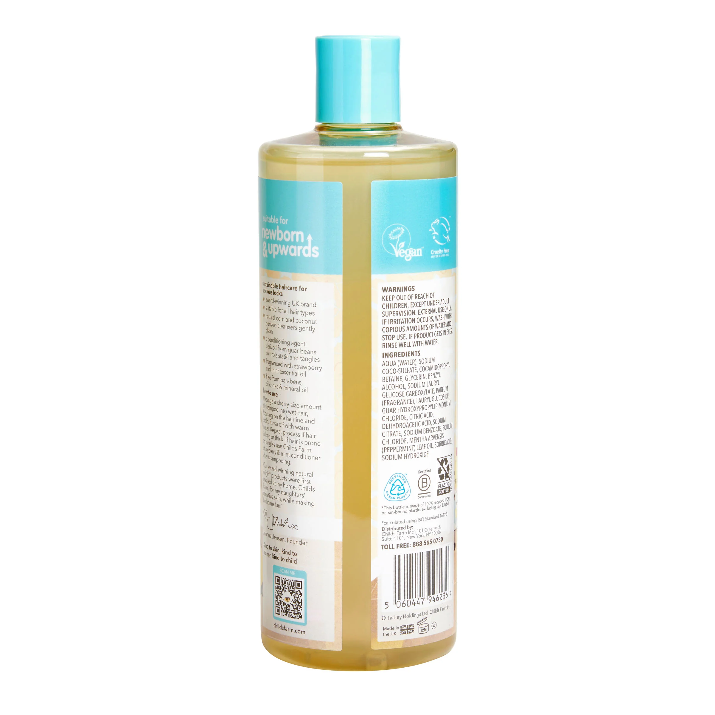 Childs Farm shampoo strawberry & mint - Image 2