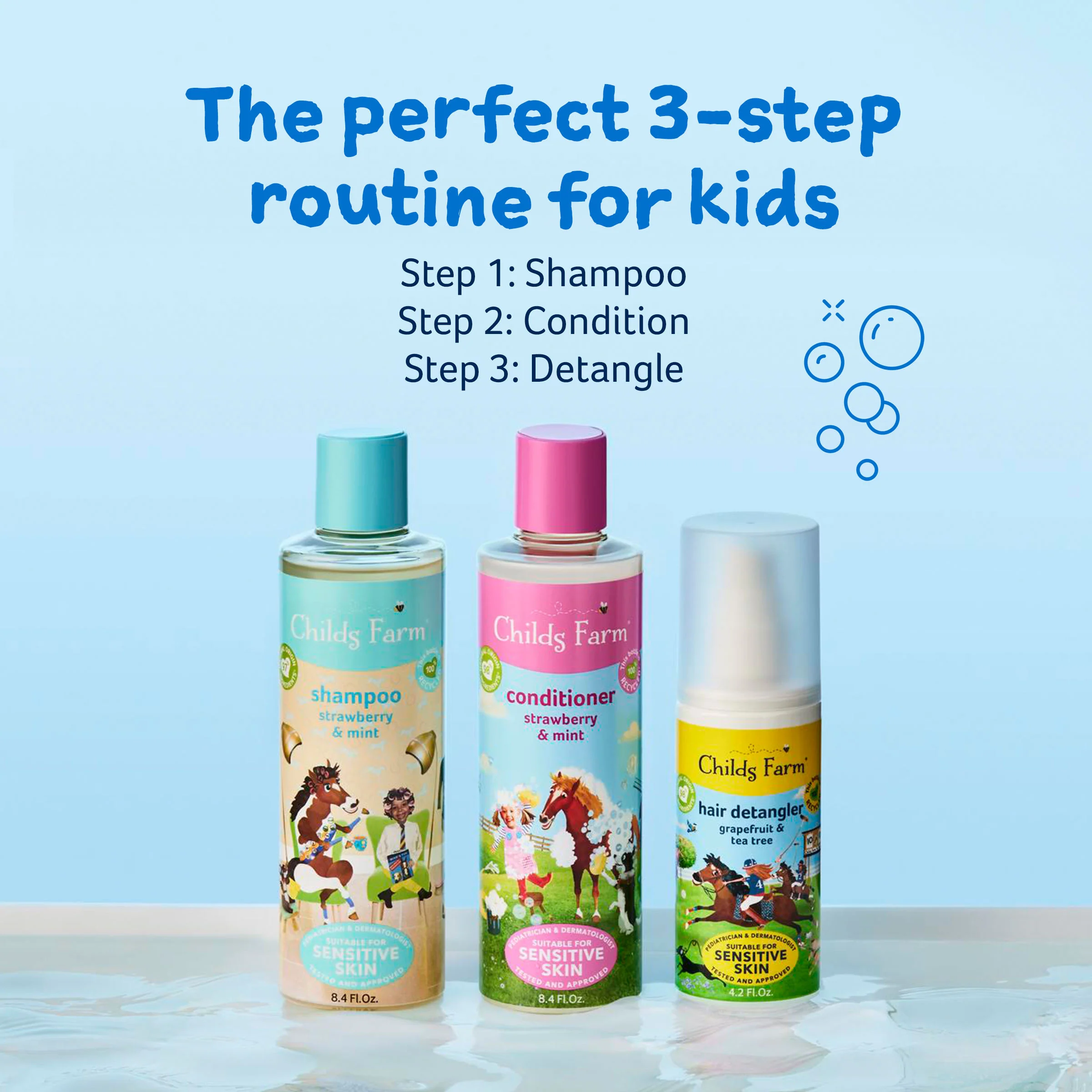 Childs Farm shampoo strawberry & mint - Image 7