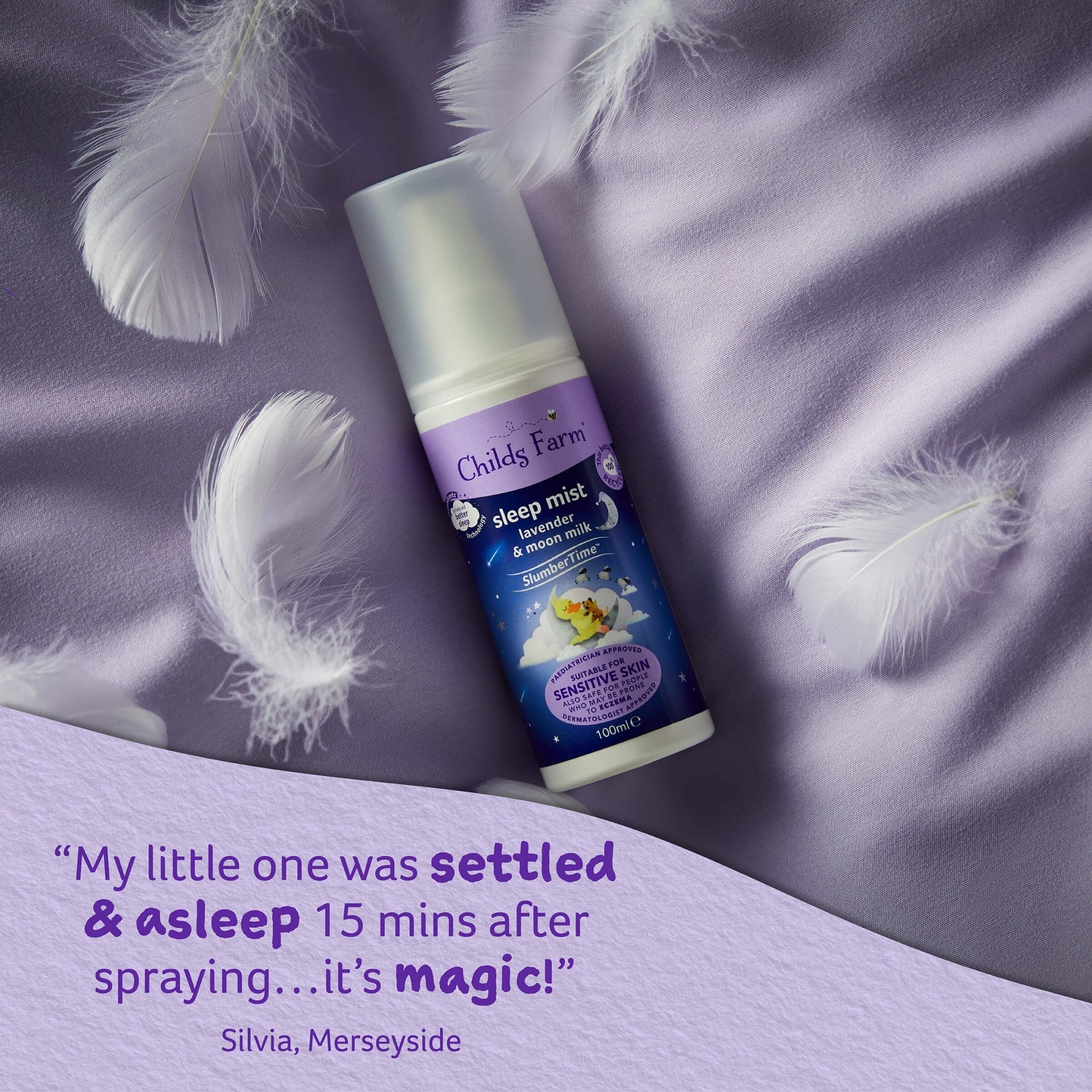 Childs Farm SlumberTime™ sleep mist lavender & moon milk - Image 3