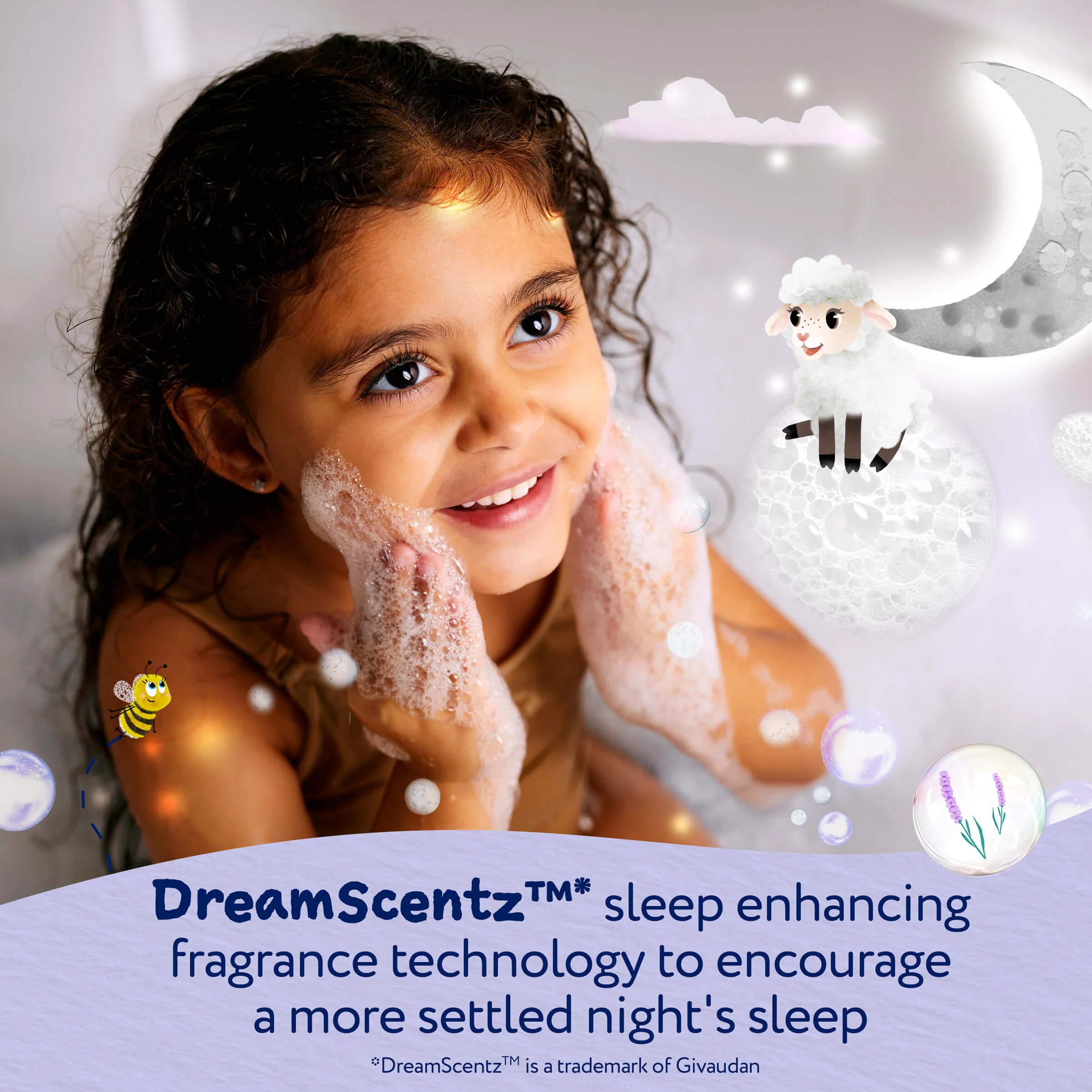 Childs Farm SlumberTime Bath Soak Lavender & Moon Milk - Image 3