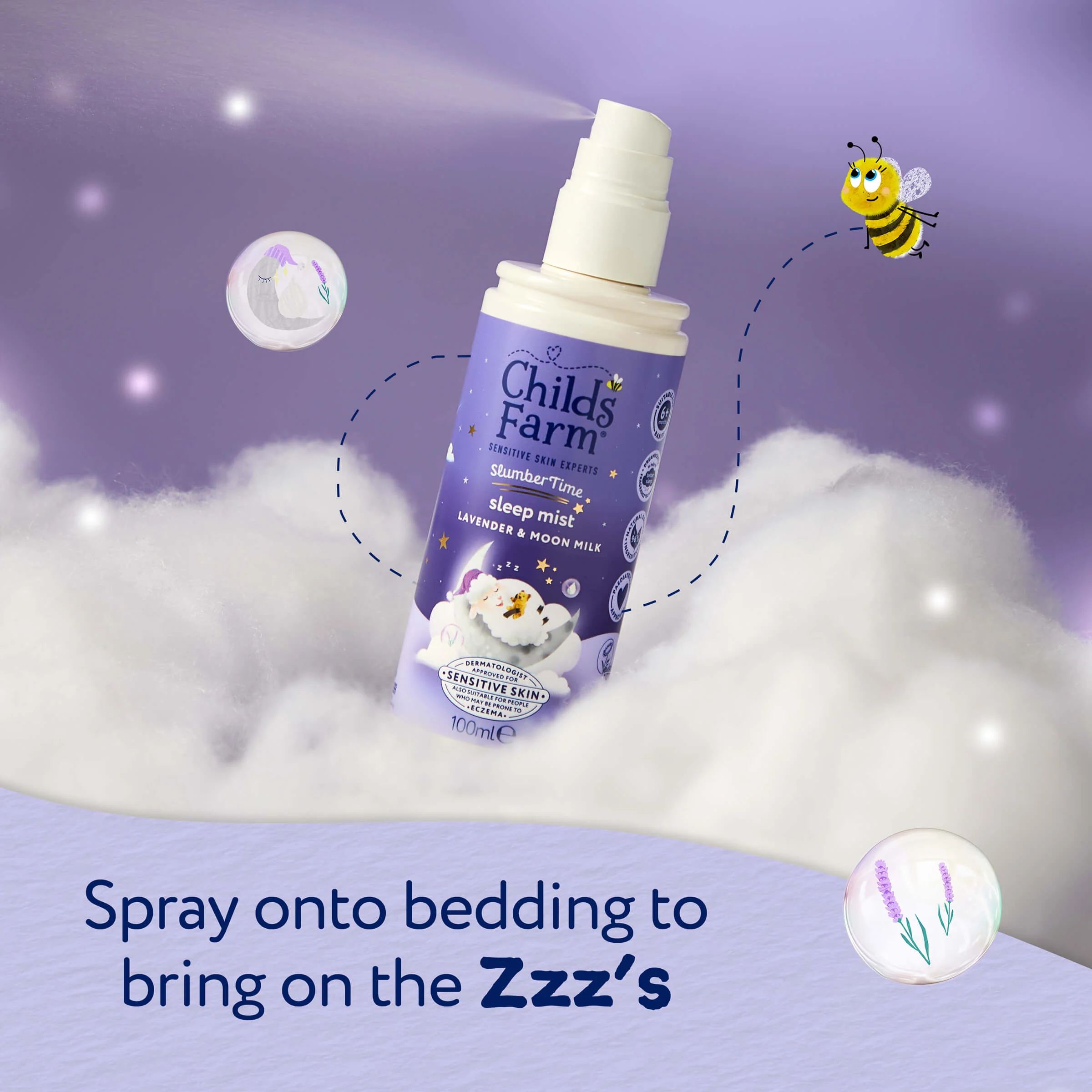 Childs Farm SlumberTime Sleep Mist Lavender & Moon Milk - Image 5