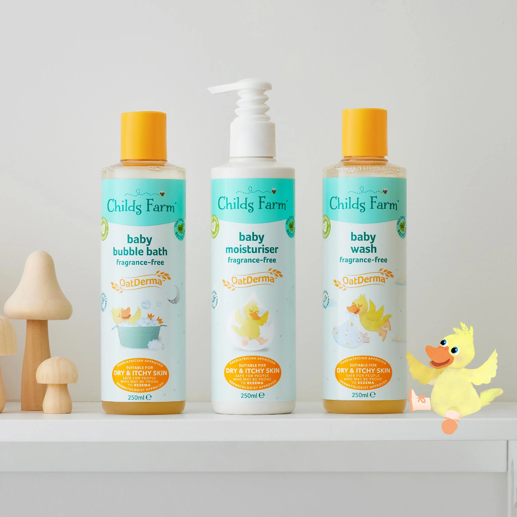 Childs Farm OatDerma™ baby bubble bath fragrance-free - Image 17