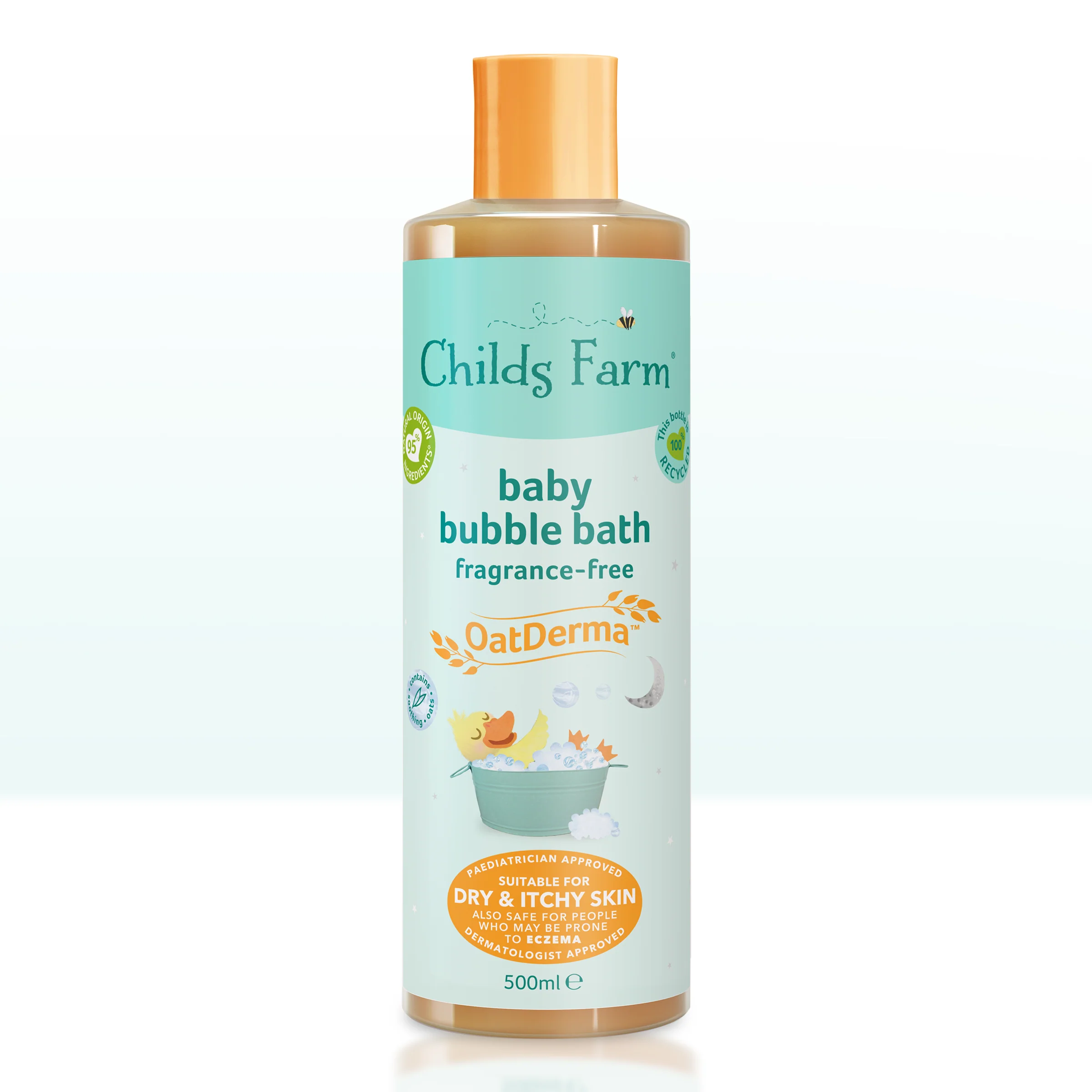 Childs Farm OatDerma™ baby bubble bath fragrance-free - Image 7