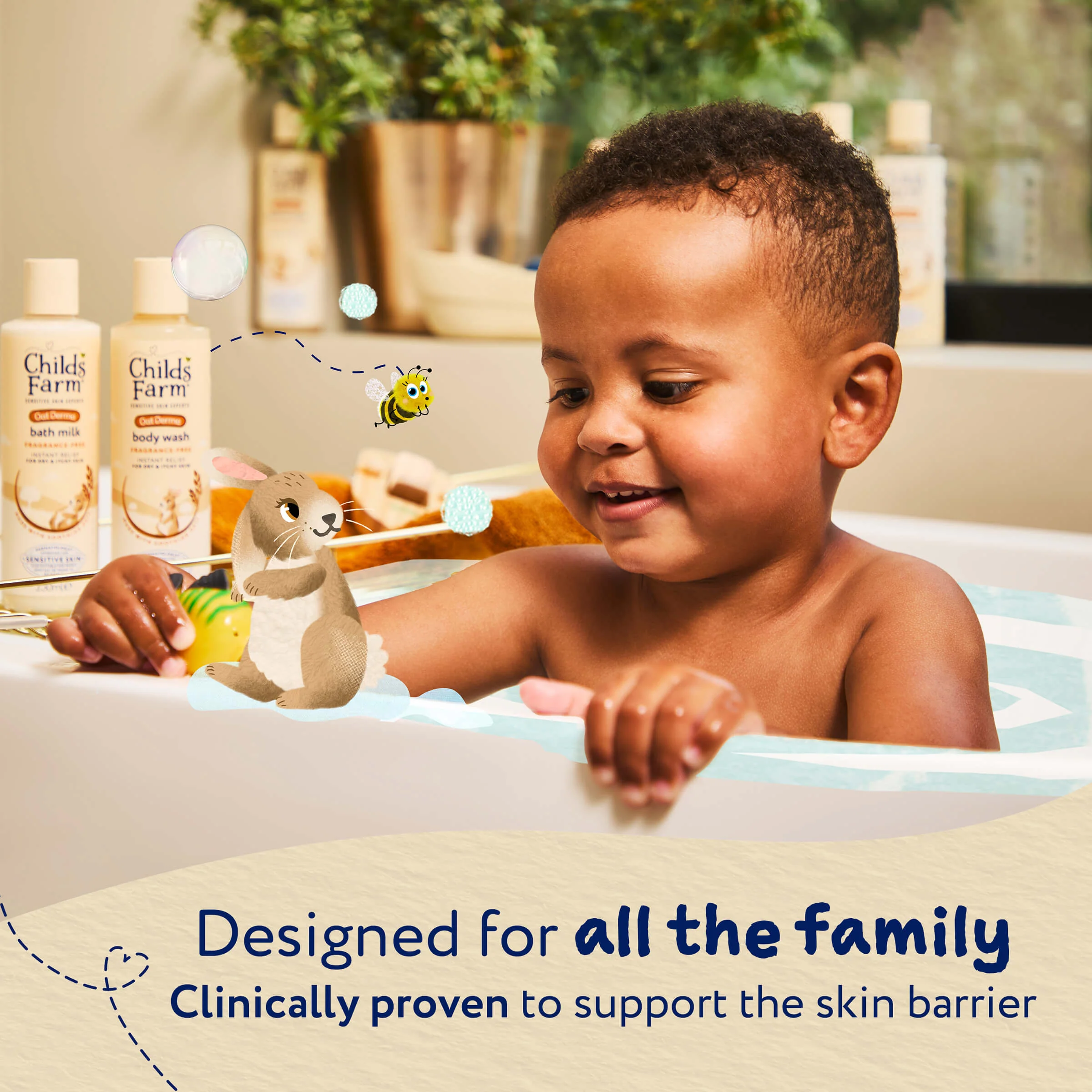 Childs Farm OatDerma Bath Milk - Image 3