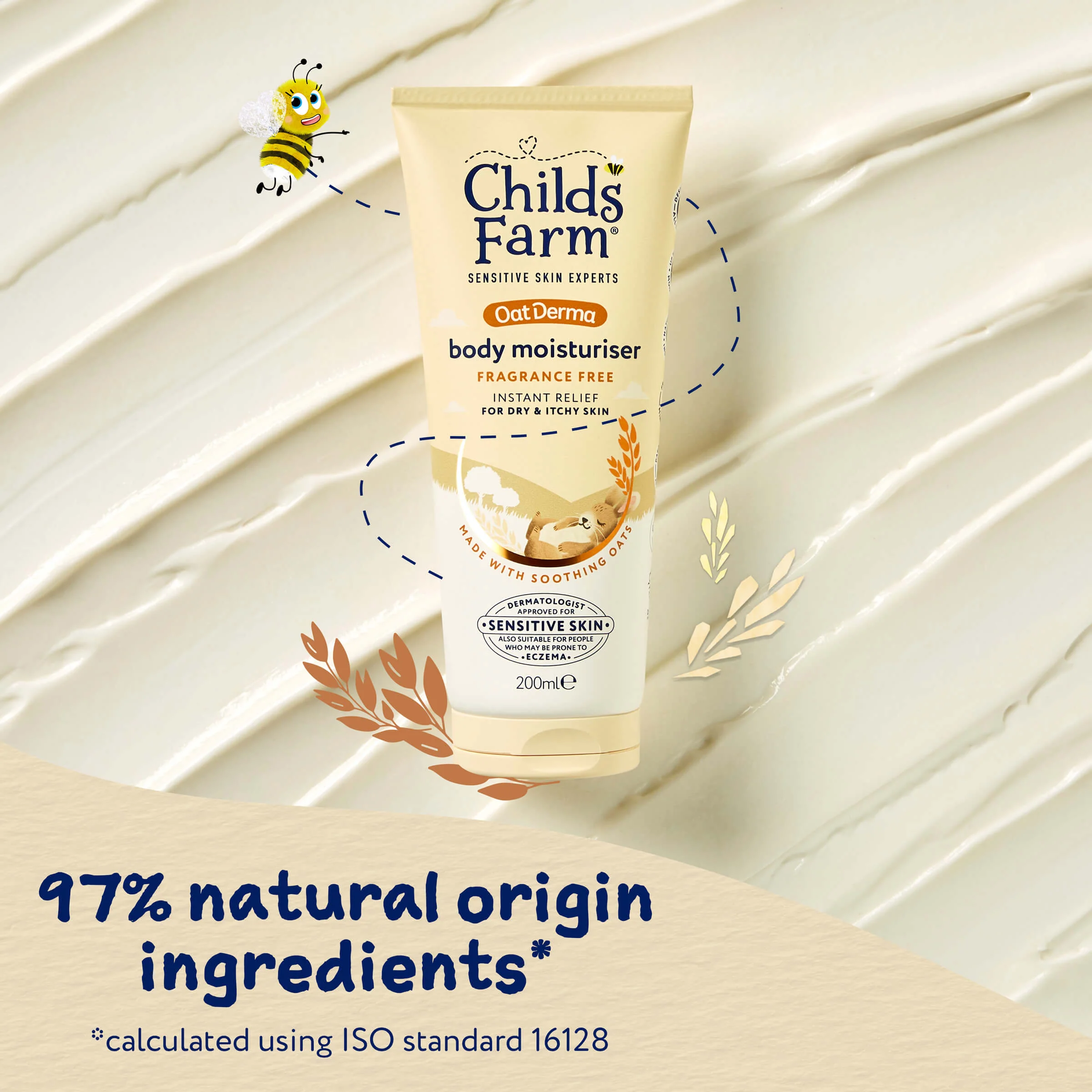 OatDerma Body Moisturiser 200ml - Image 5