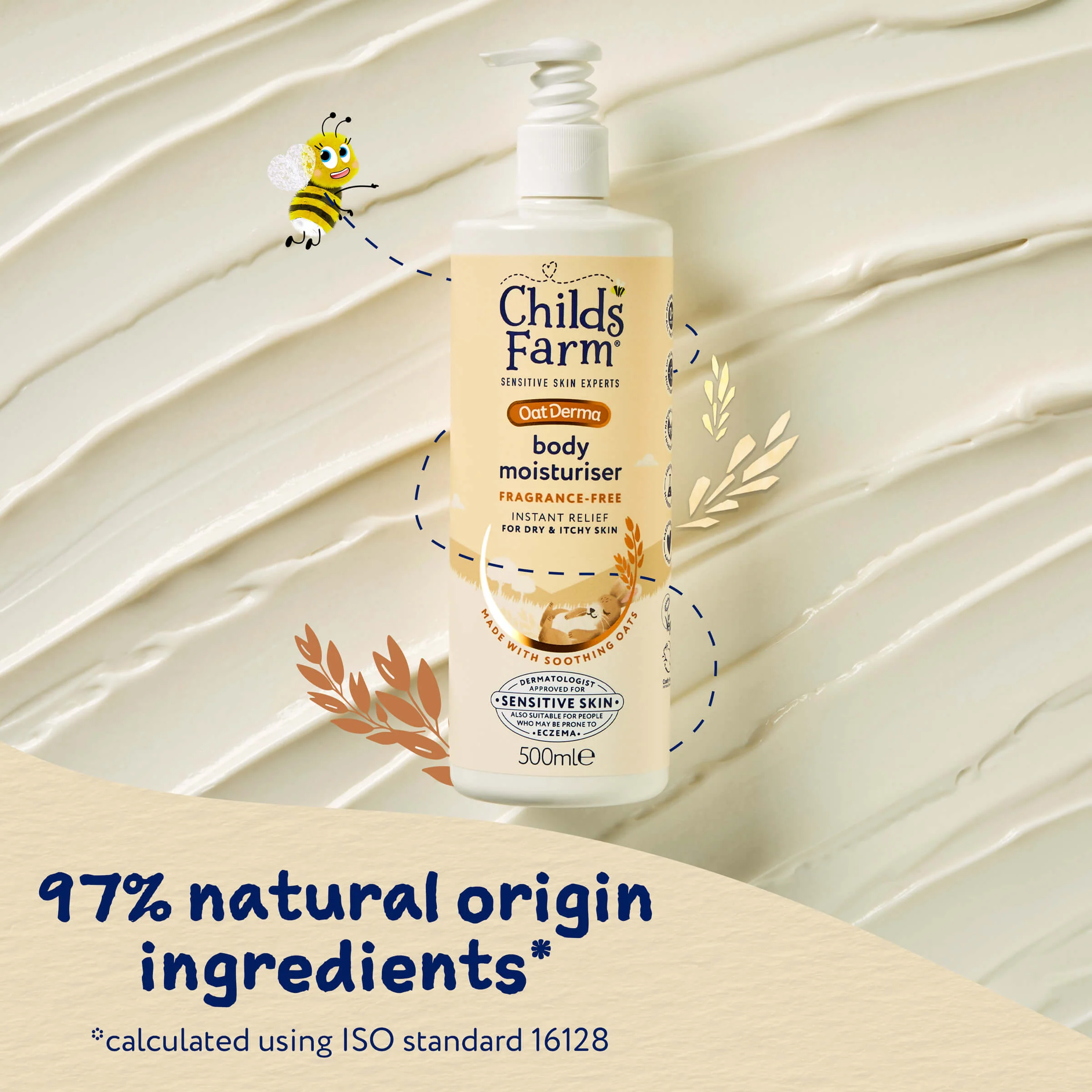 OatDerma Body Moisturiser 500ml - Image 5