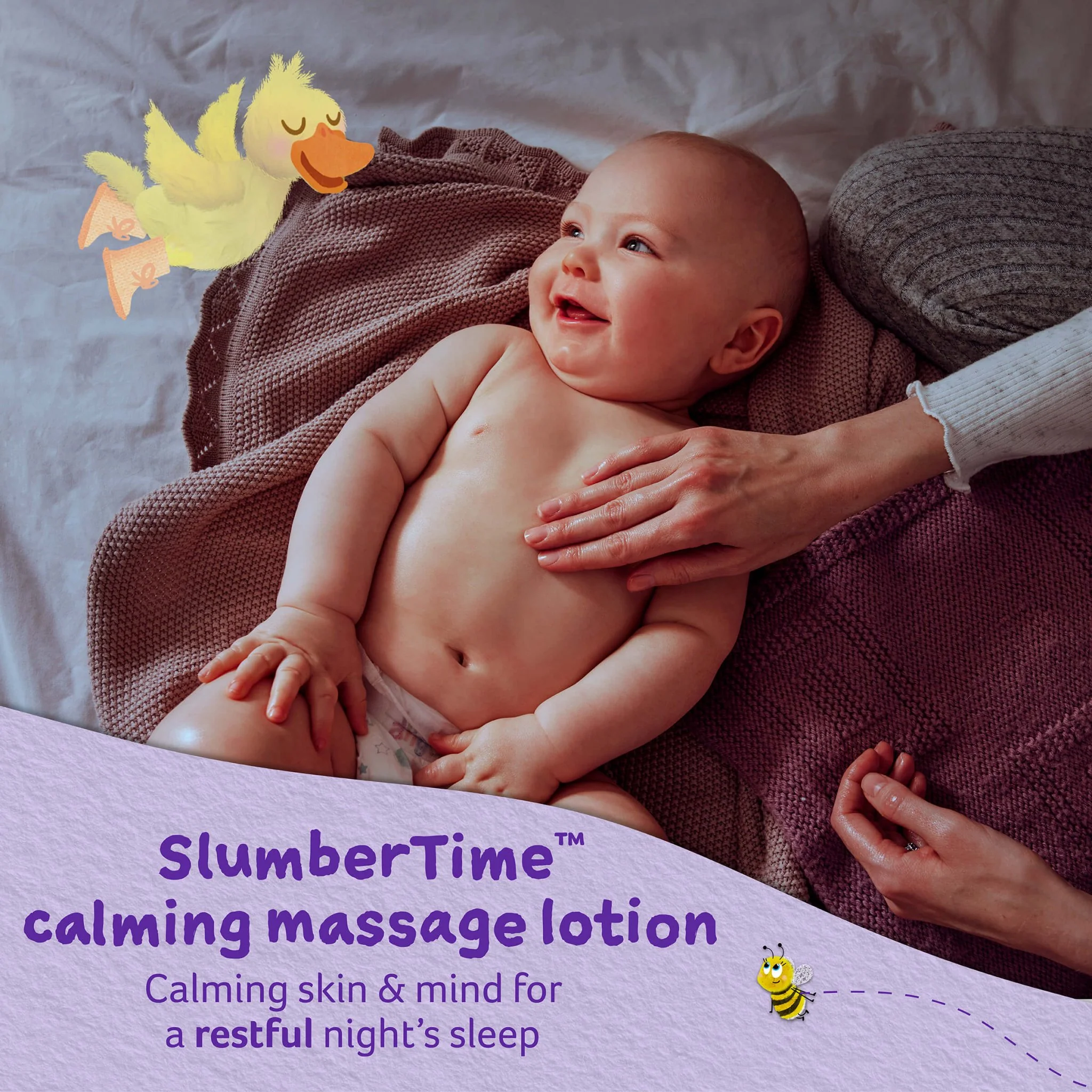 Childs Farm SlumberTime™ calming massage lotion lavender & moon milk - Image 2