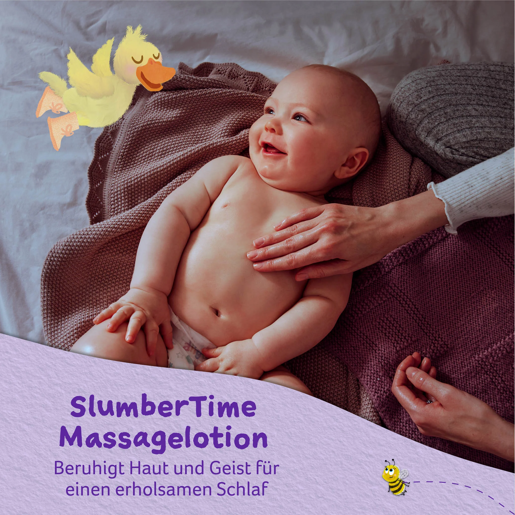 Childs Farm SlumberTime™ calming massage lotion lavender & moon milk - Image 9