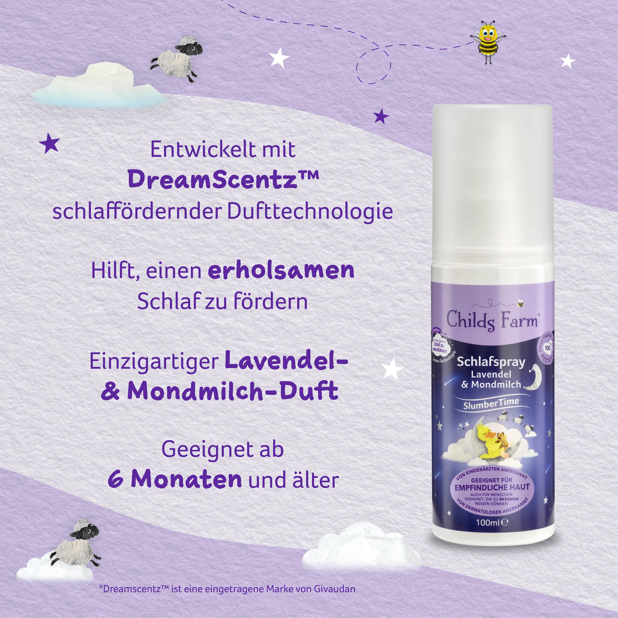 Childs Farm SlumberTime™ sleep mist lavender & moon milk - Image 10