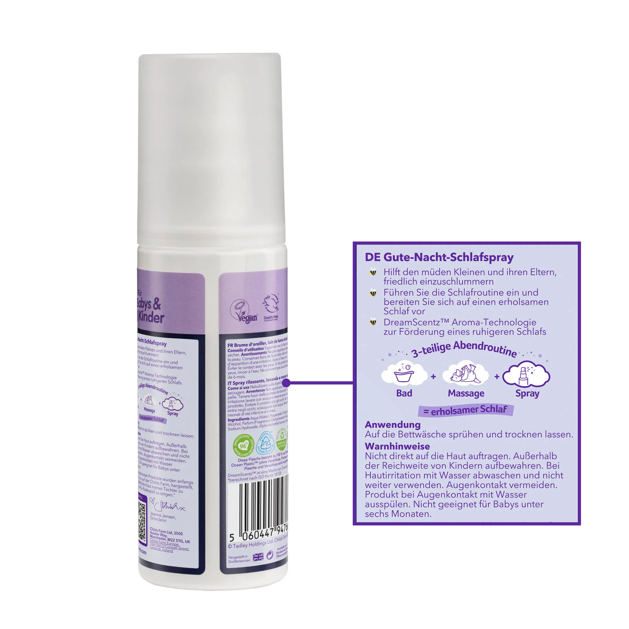 Childs Farm SlumberTime™ sleep mist lavender & moon milk - Image 8